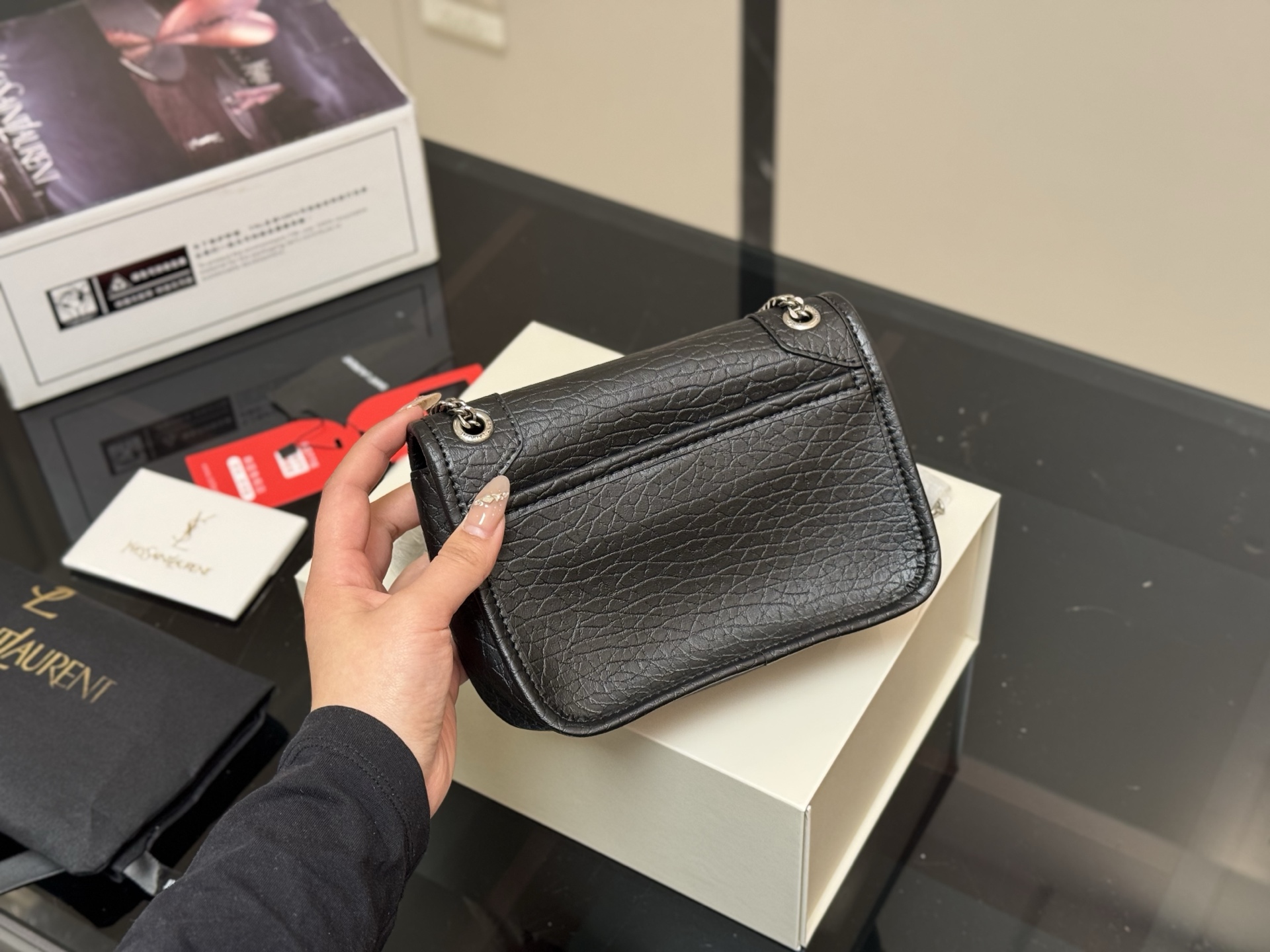 YSL mini baguette niki