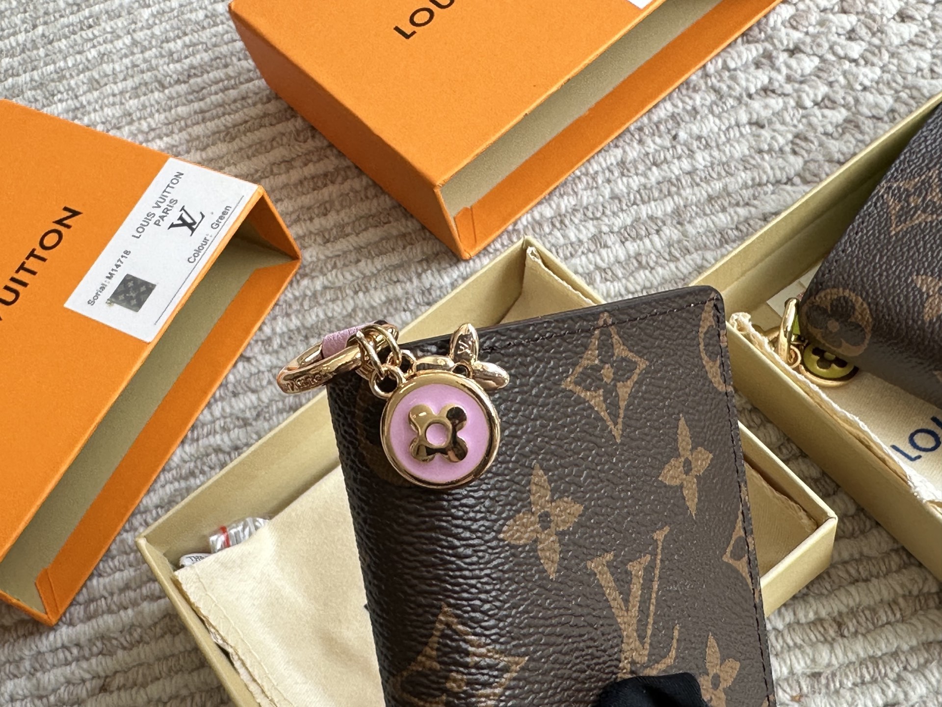 LV new monogram wallet