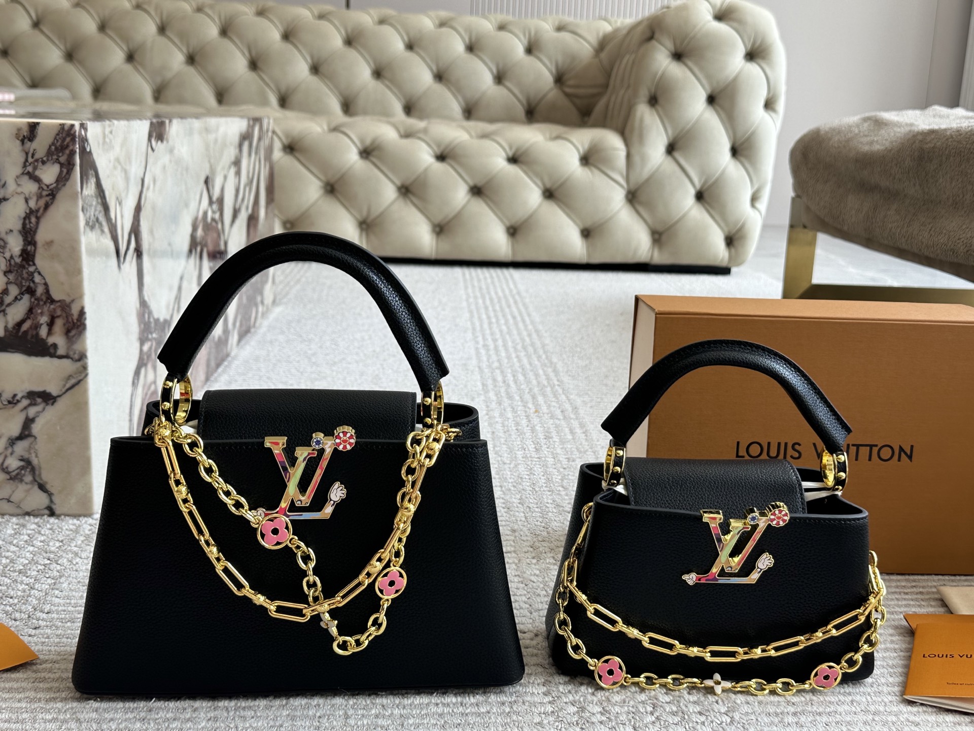LV Capucines Lady Bag