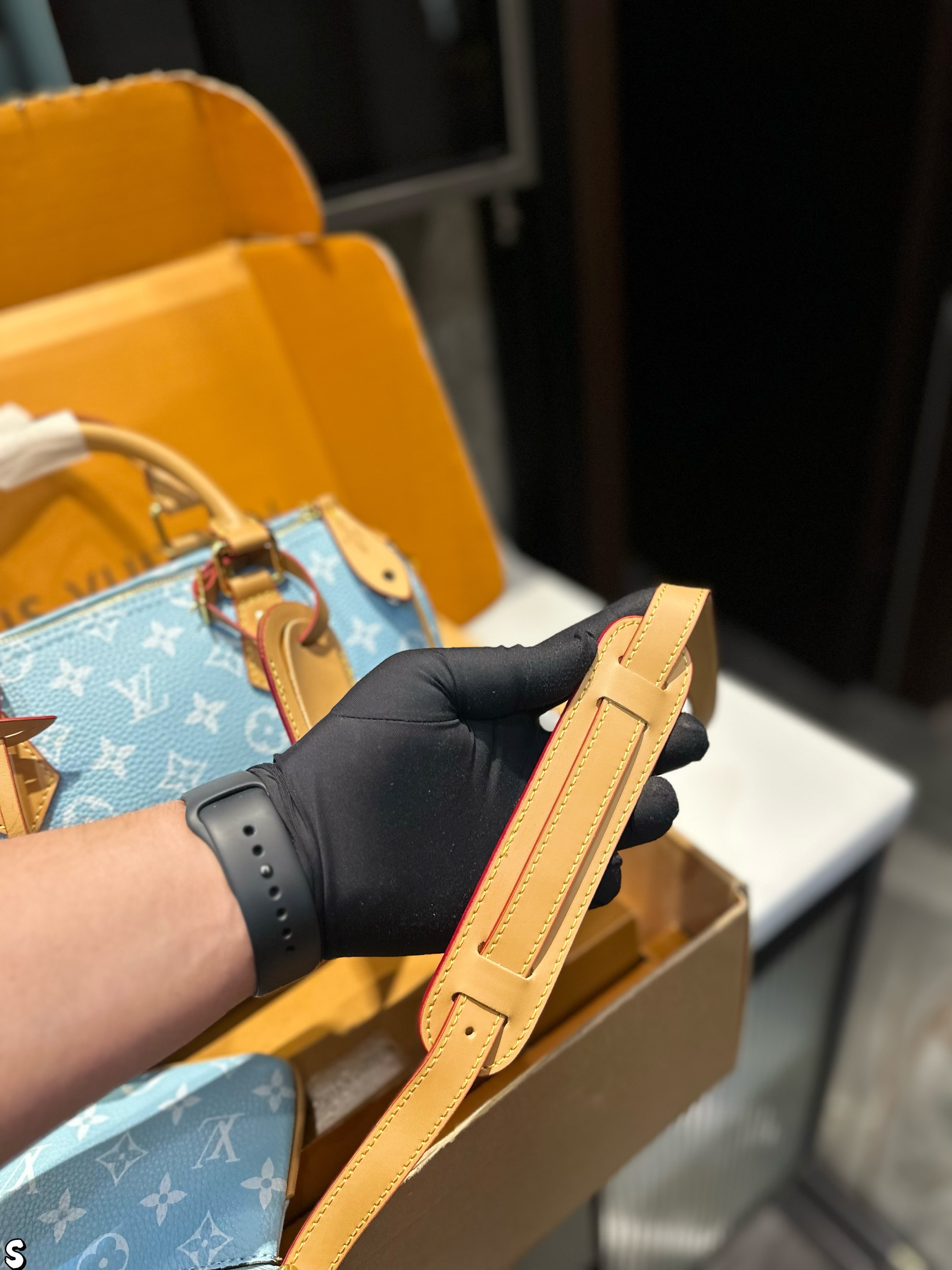 LV Speedy Bandouliere Monogram Leather handbag