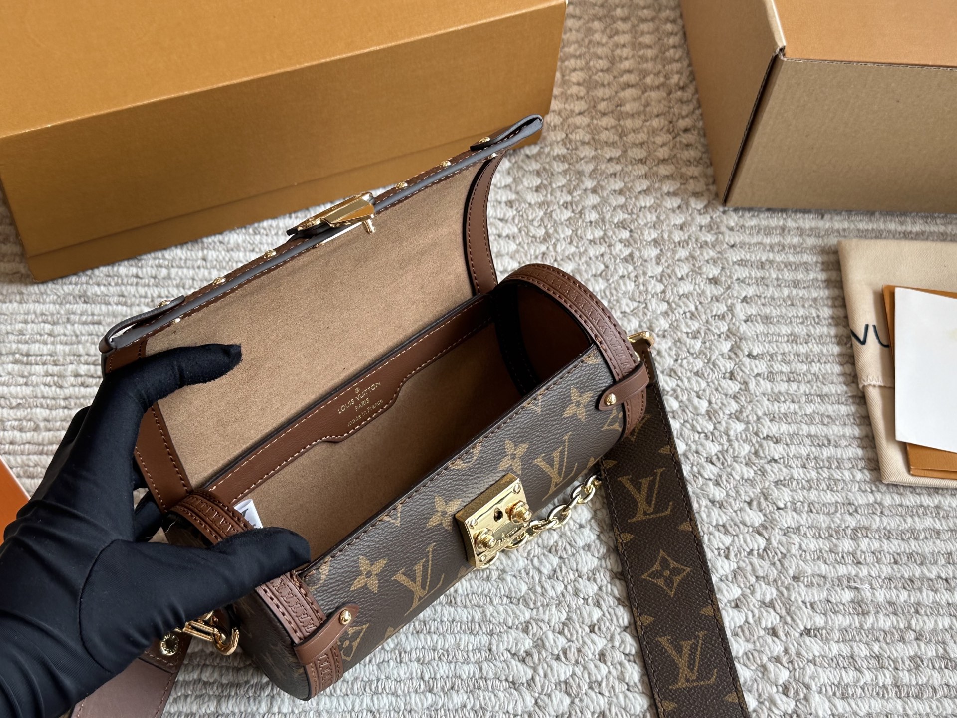 LV Papillon Baguette Bag