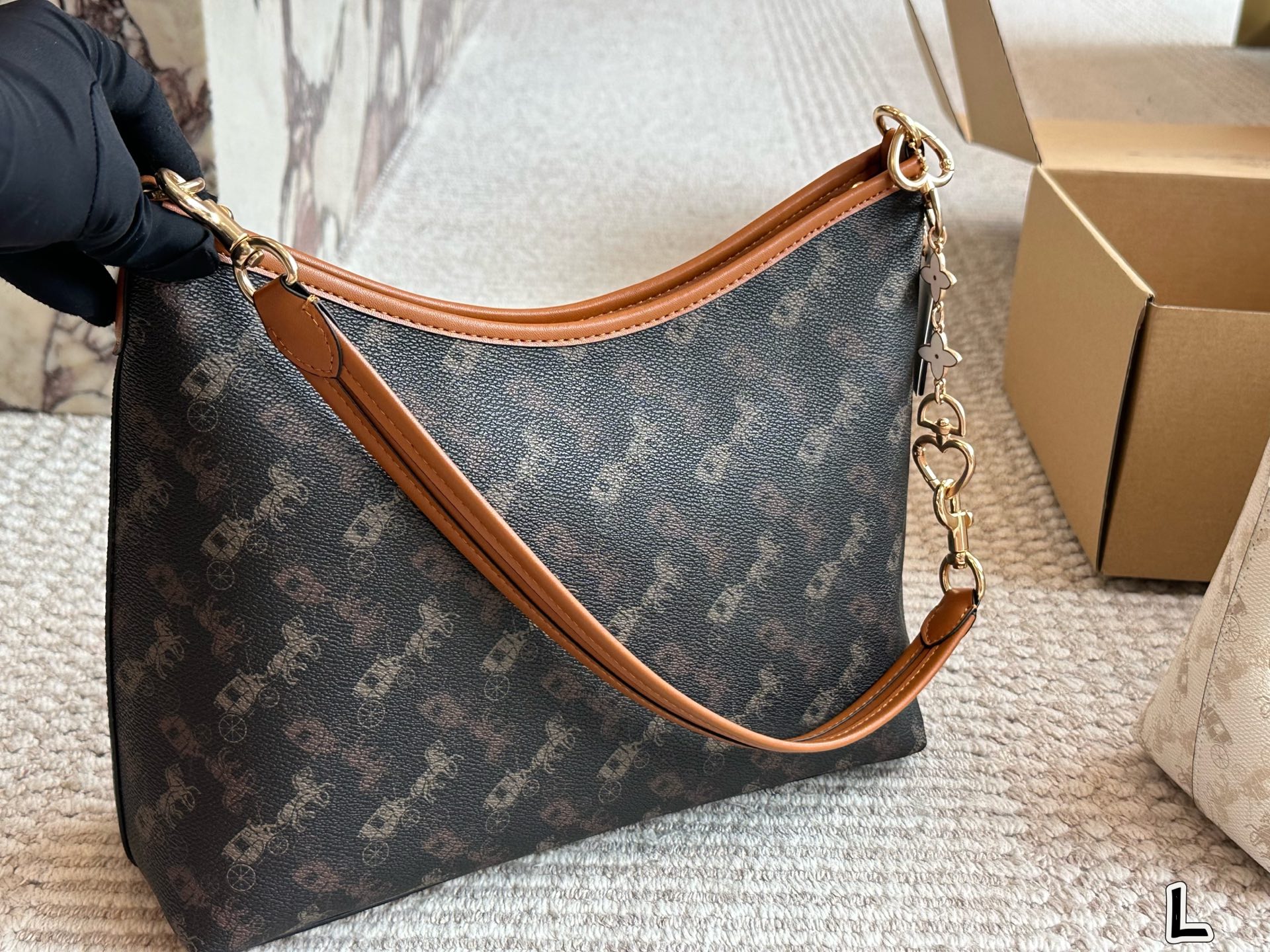 Coach's new laurel hobo bag