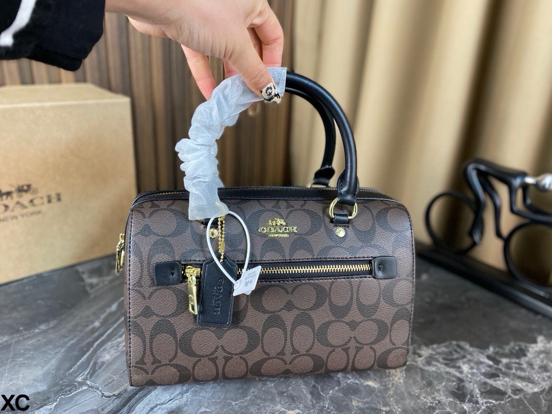 Coach Boston pillow bag