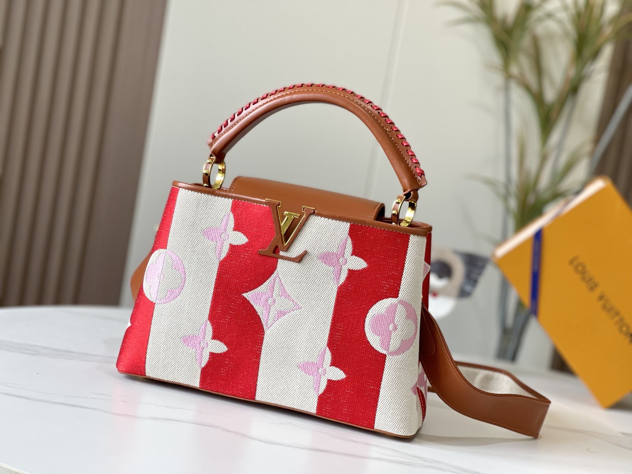 LV CAPUCINES monogram handbag