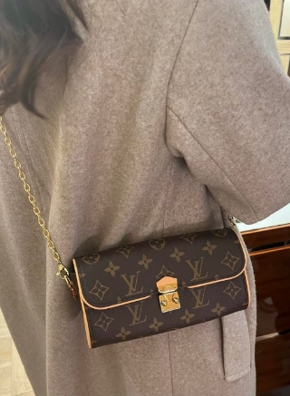 LV new Pochette Camille presbyopia chain bag box