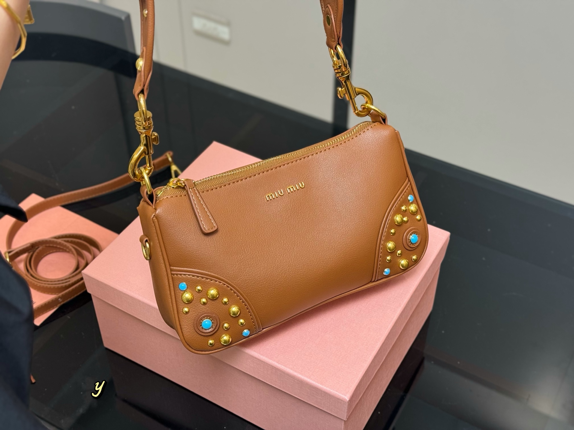 MIUMIU baguette shoulder bag