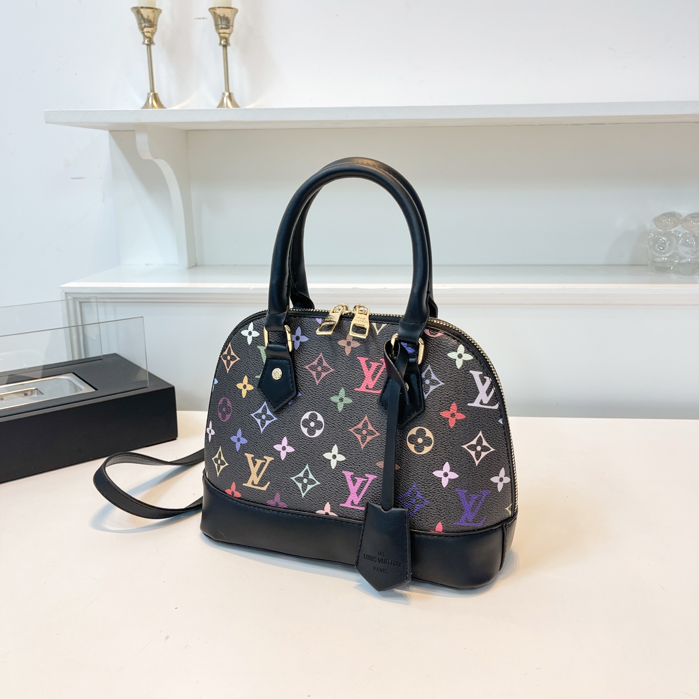LV shell bag hand shoulder bag