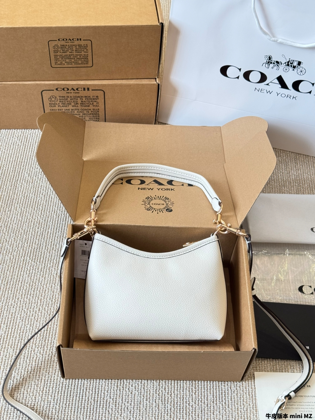 Coach's new laurel 19 hobo bag