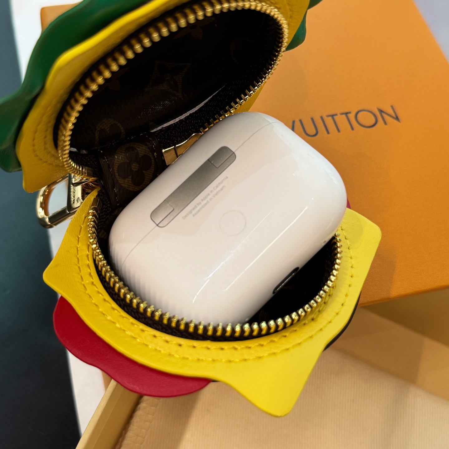 Louis Vuitton headphone case pendant