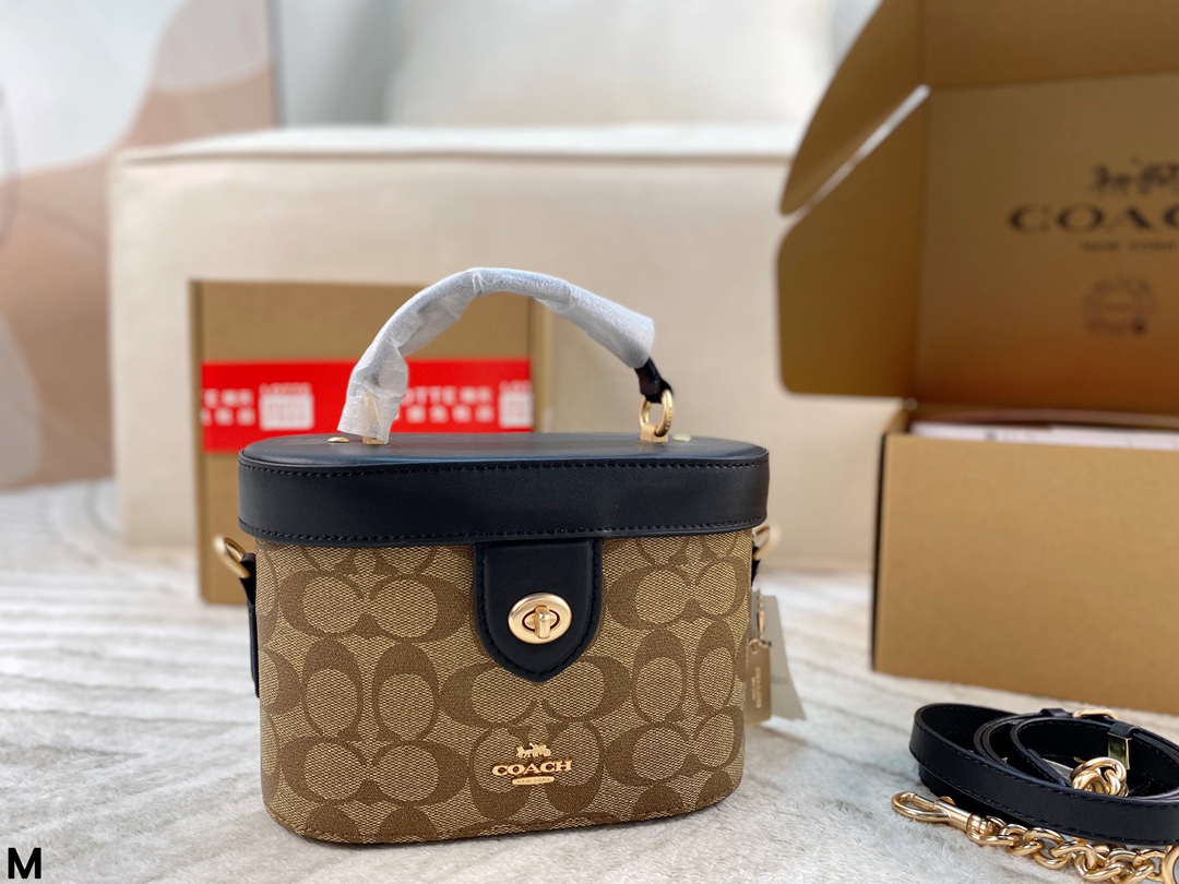 Coach box bag