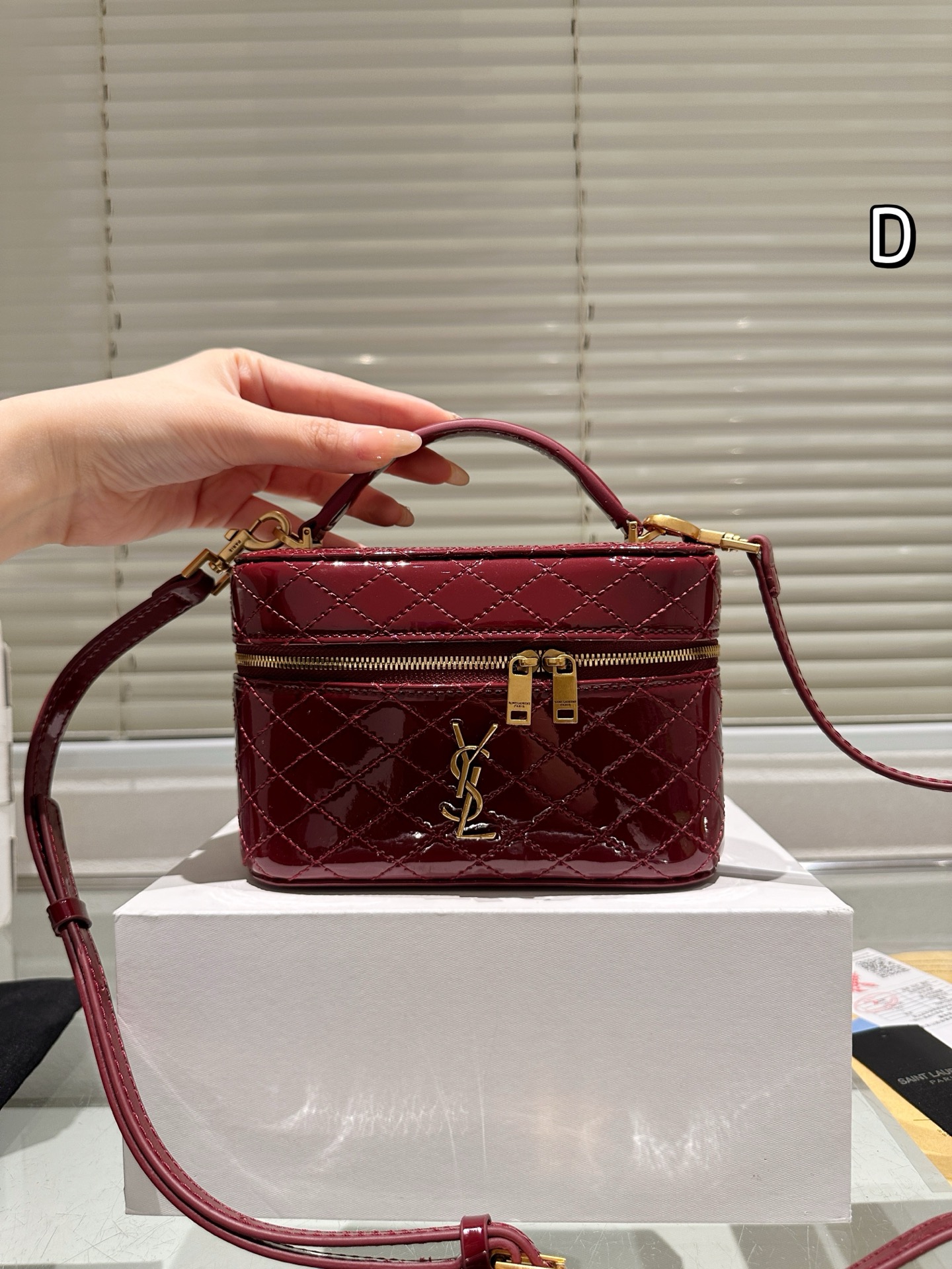 YSL mini gaby box bag