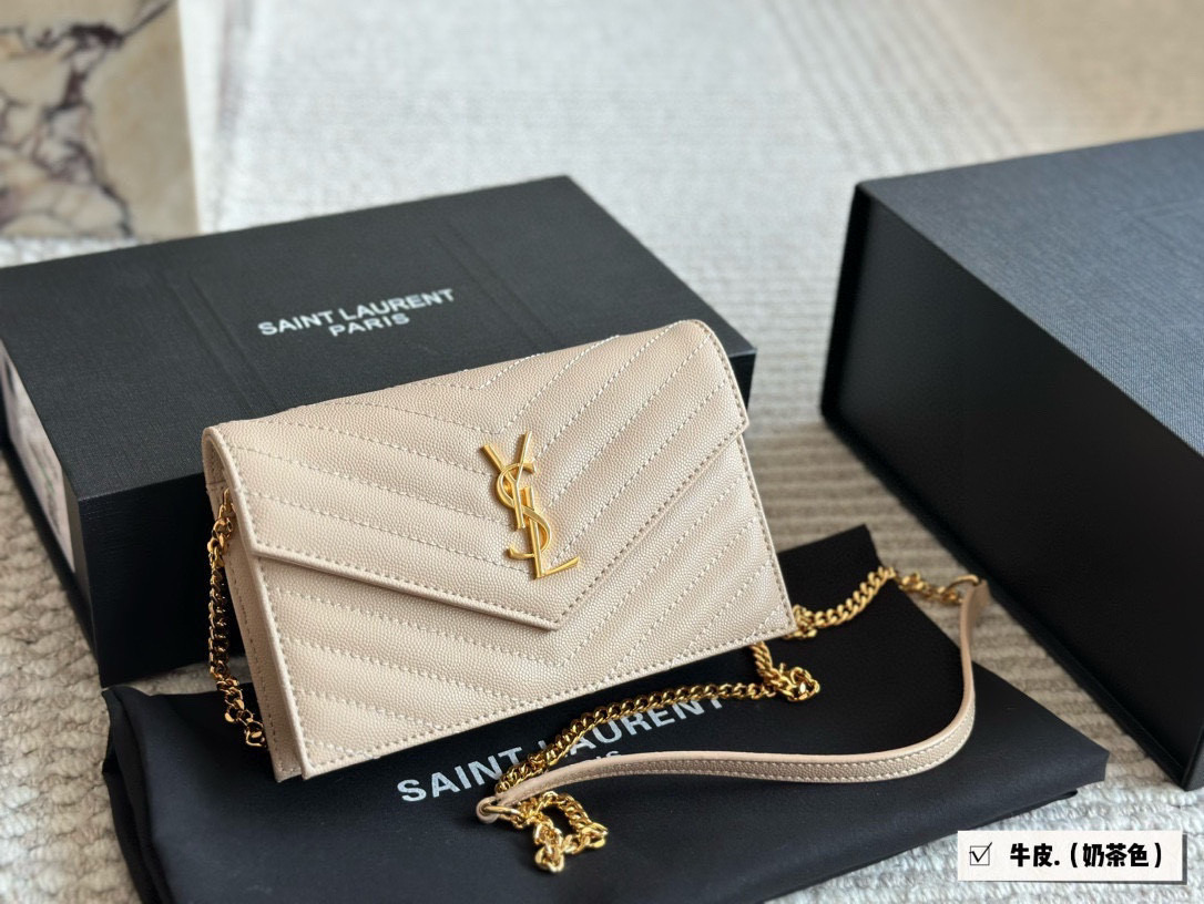 YSL Envelope Crossbody Underarm Bag