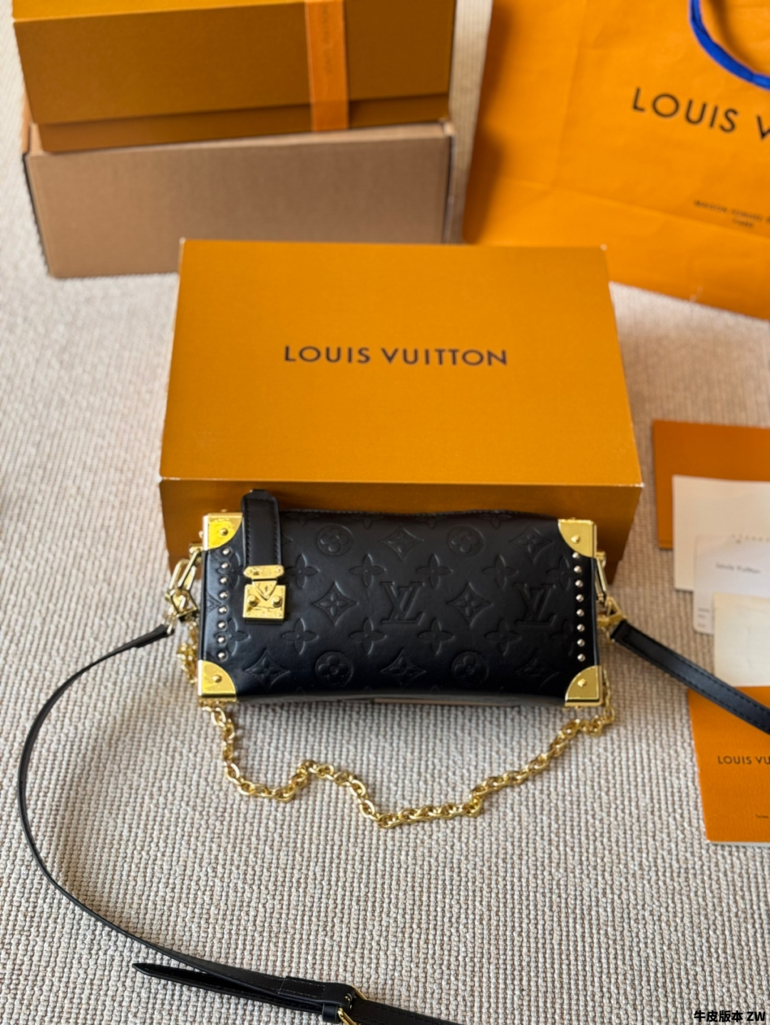 LV Slim Trunk handbag new soft box