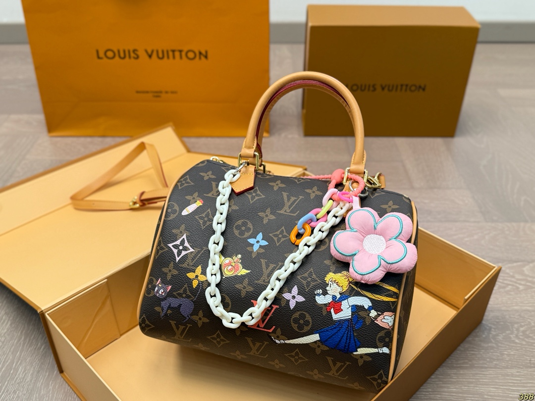 LV speedy fashionable pillow bag