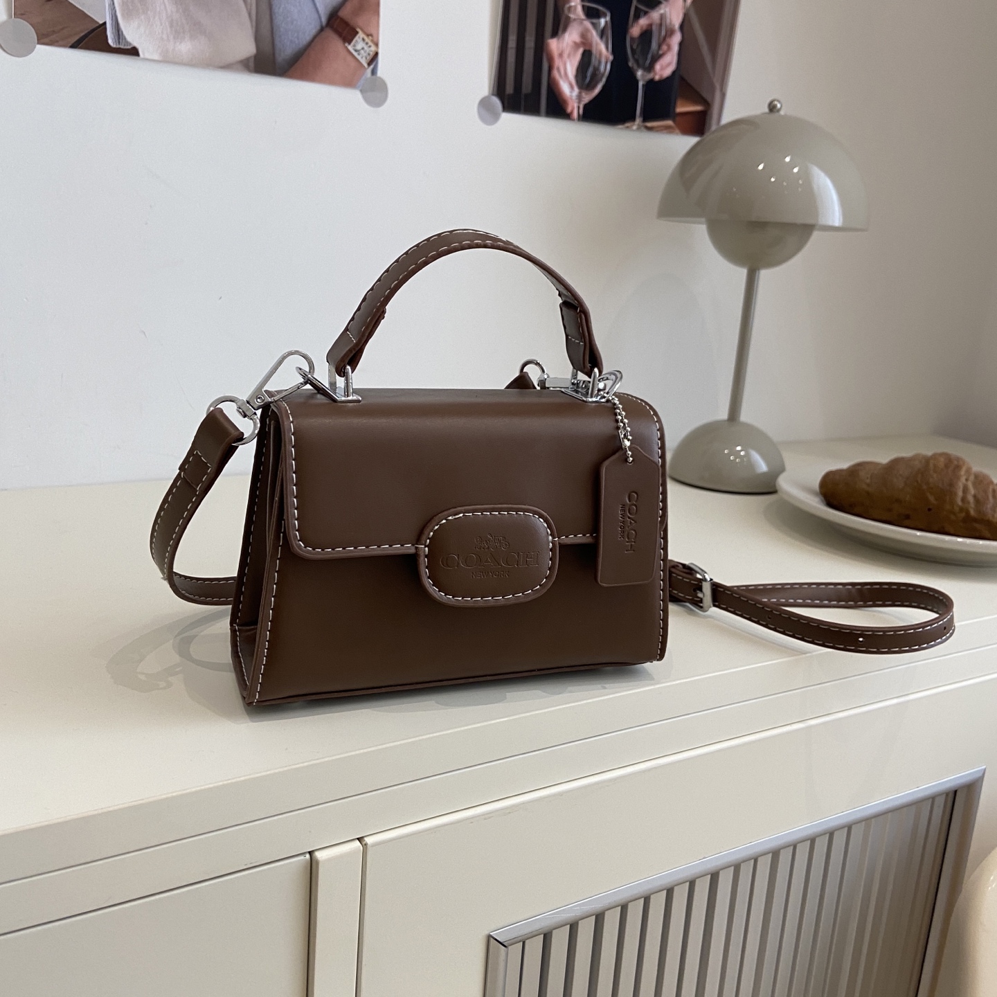 Coach Mini Handle Women's Shoulder Crossbody Bag