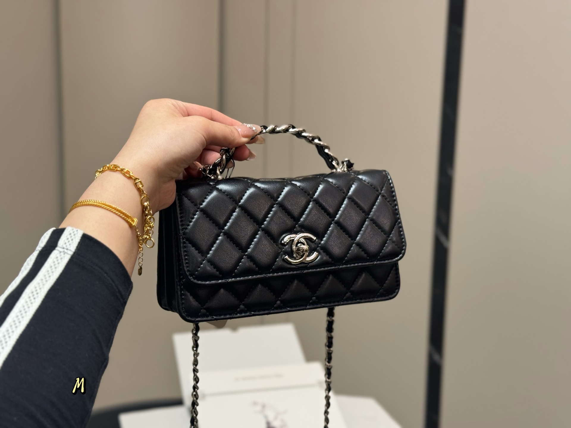 Chanel woc handle organ bag