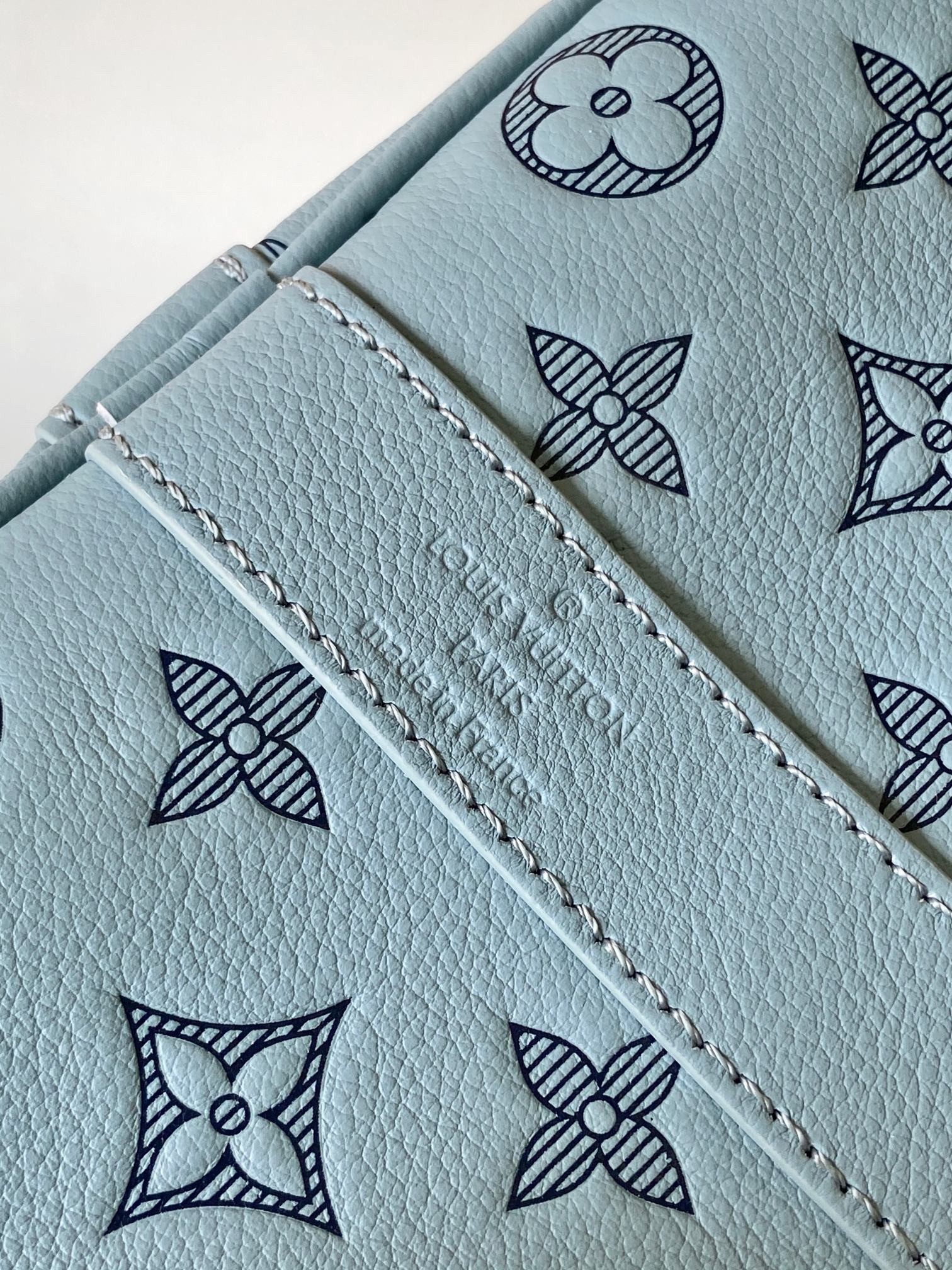 LV keell 50 monogram shadow leather bag