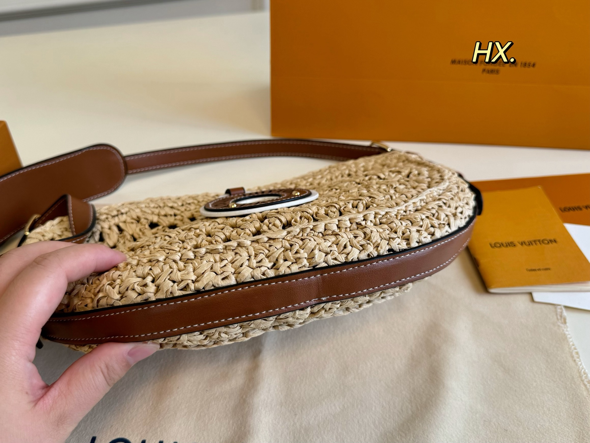 LV by the pool shoulder bag