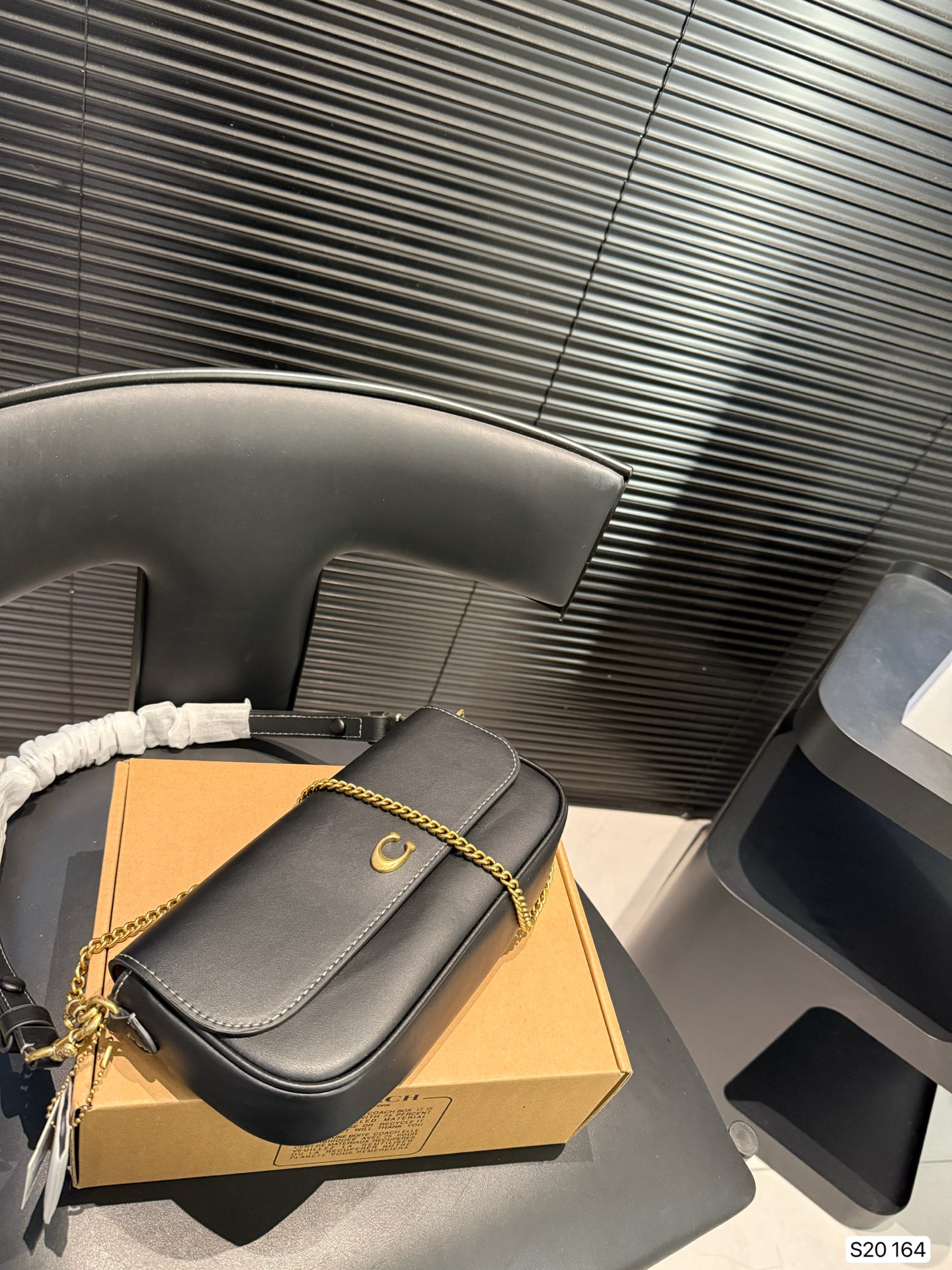 Coach Brook Baguette Bag