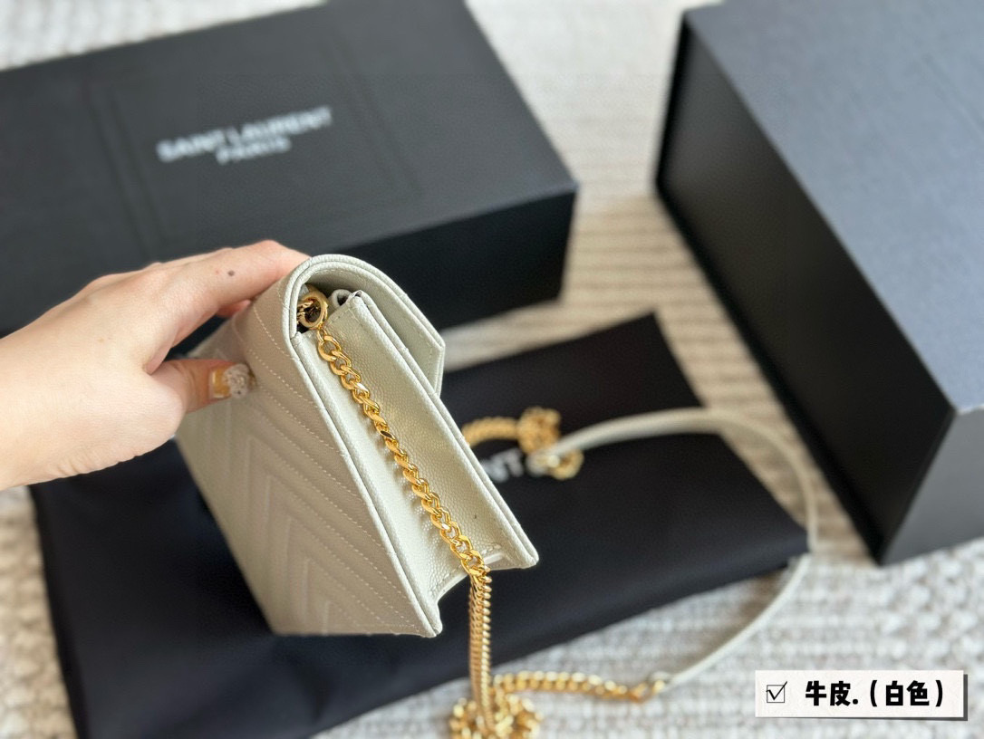 YSL Envelope Crossbody Underarm Bag