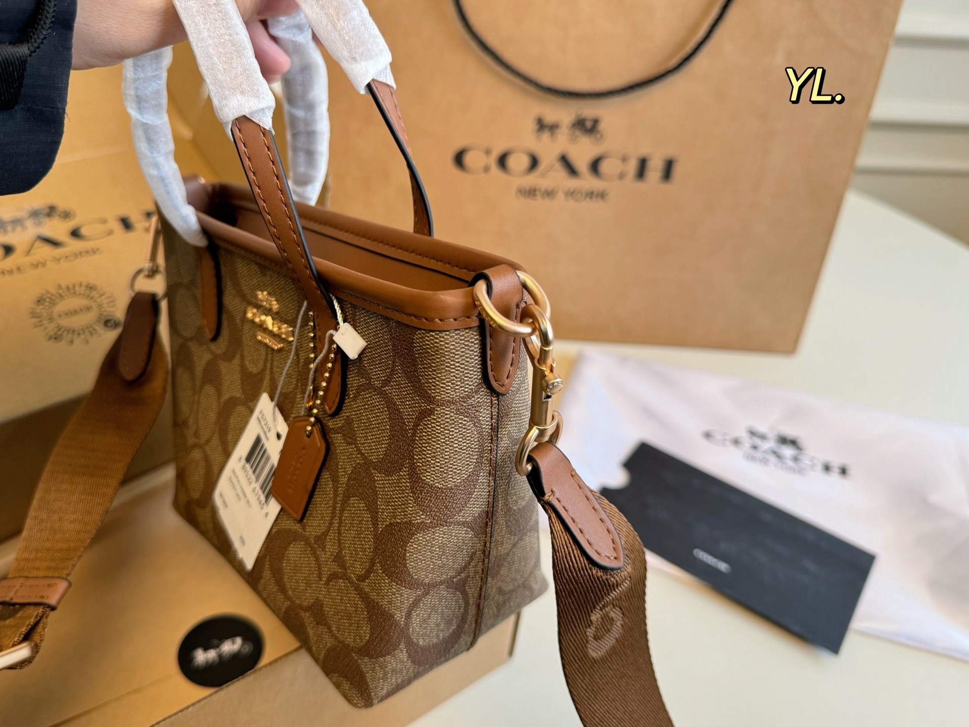 Coach's new City mini tote bag