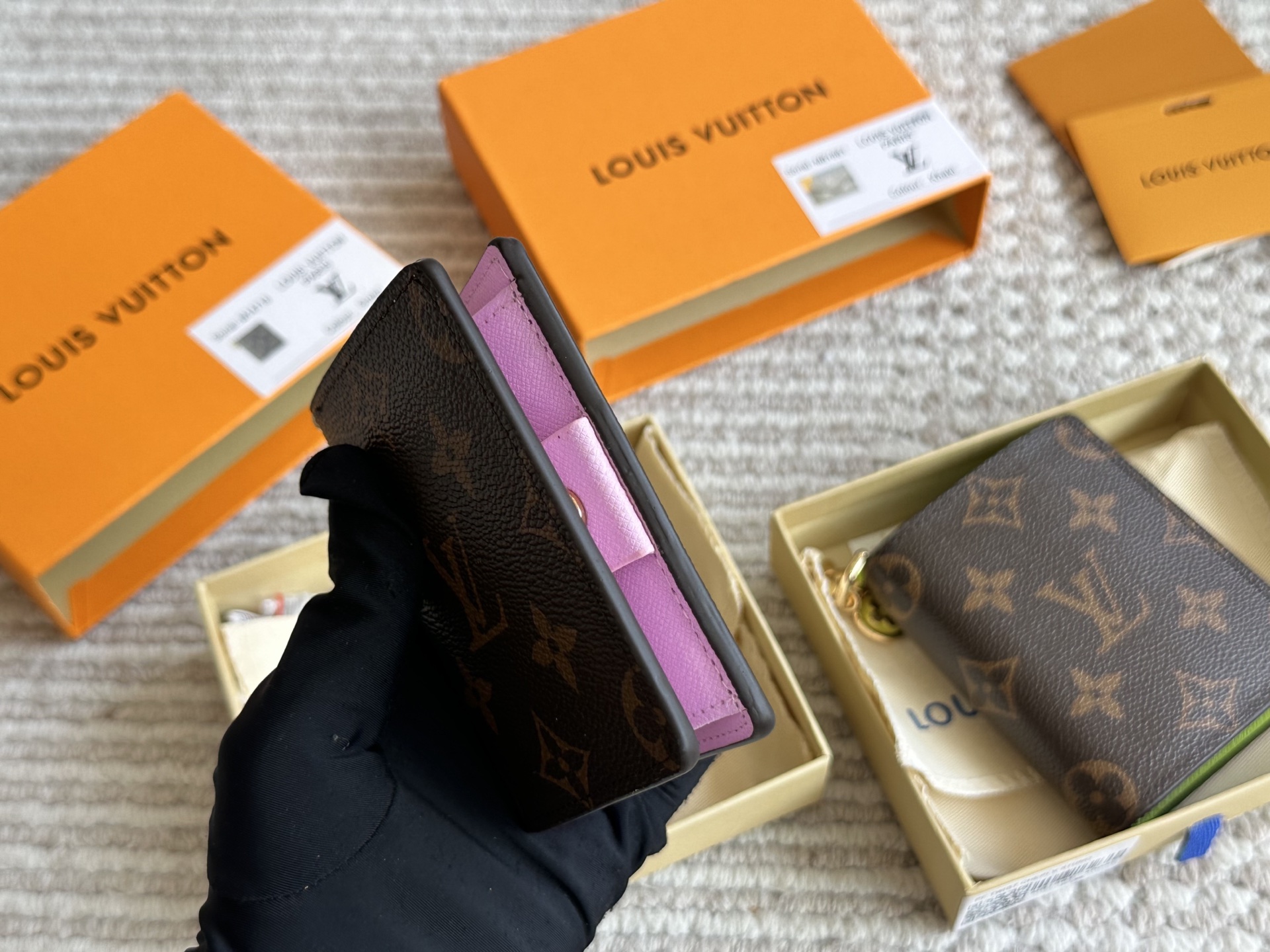 LV new monogram wallet