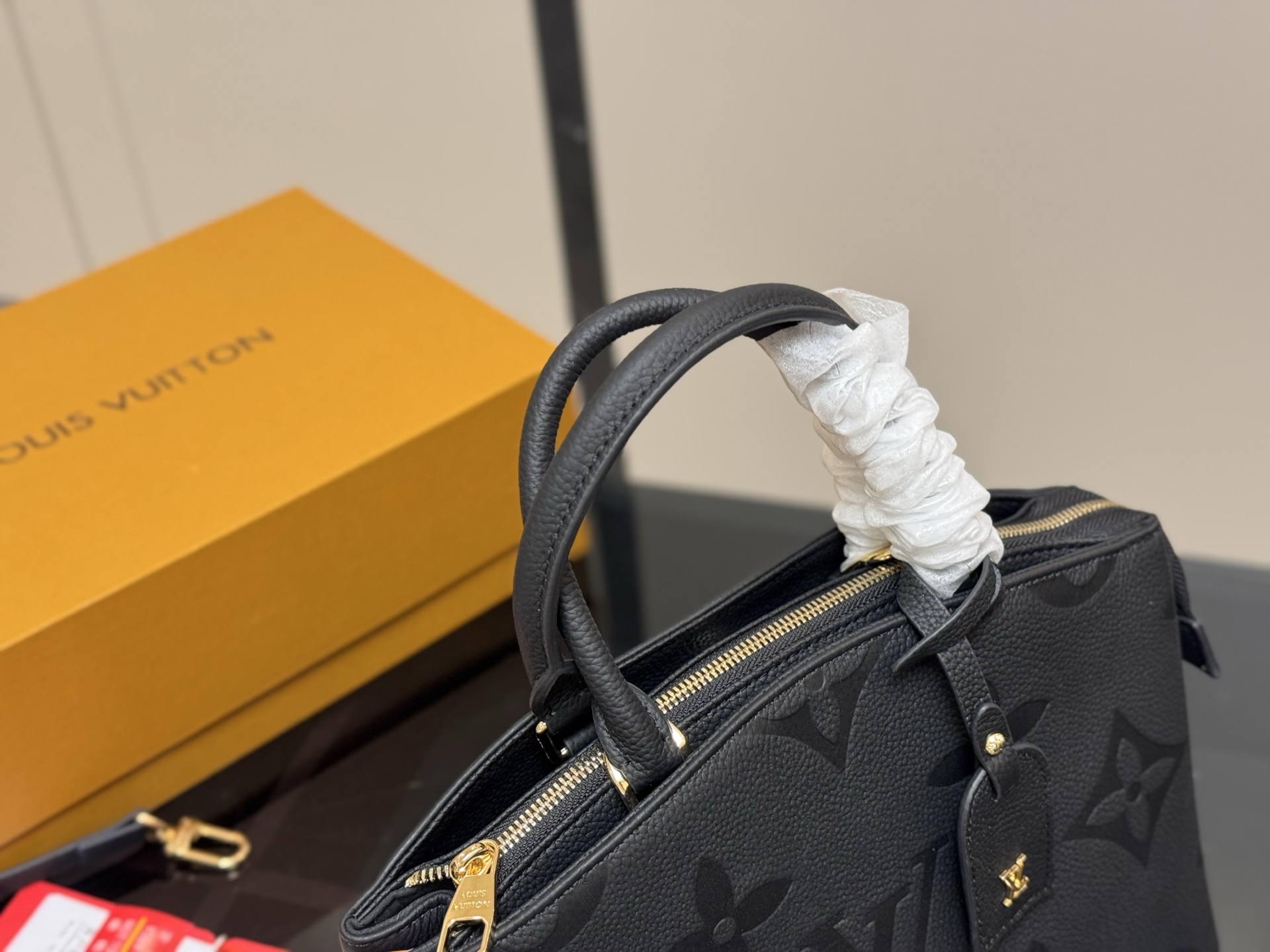 LV soft grain cowhide handbag shoulder bag