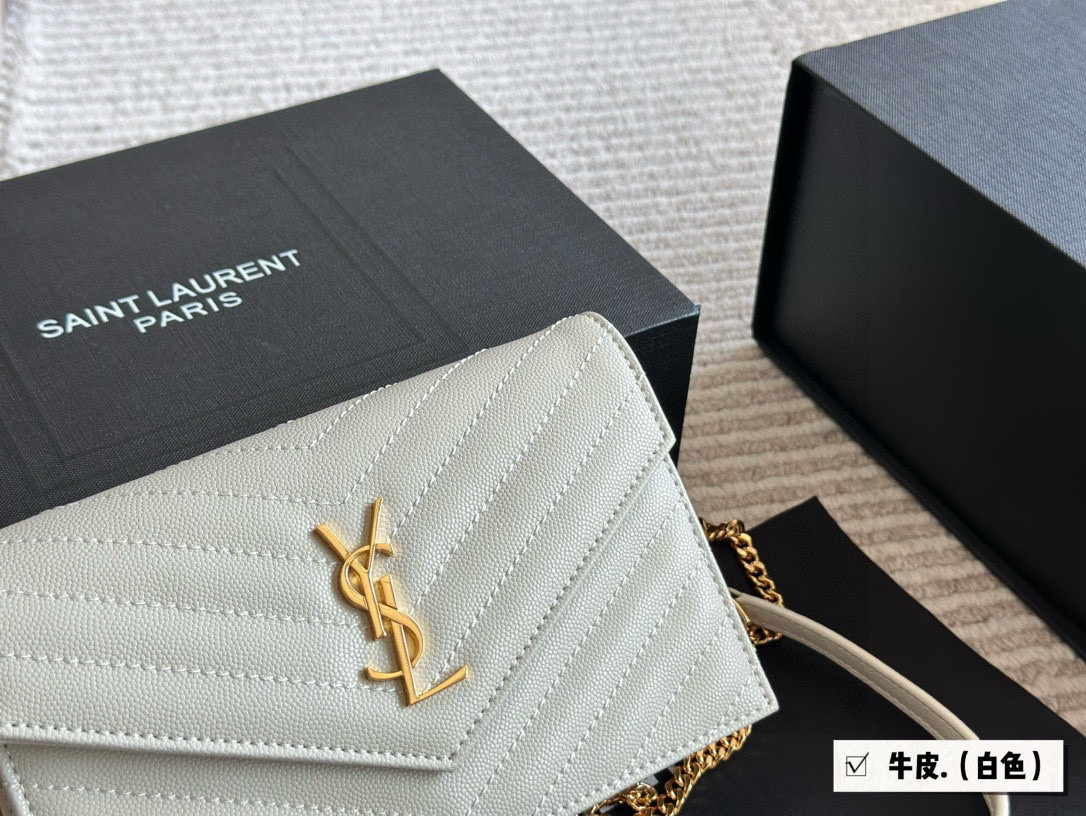 YSL Envelope Crossbody Underarm Bag