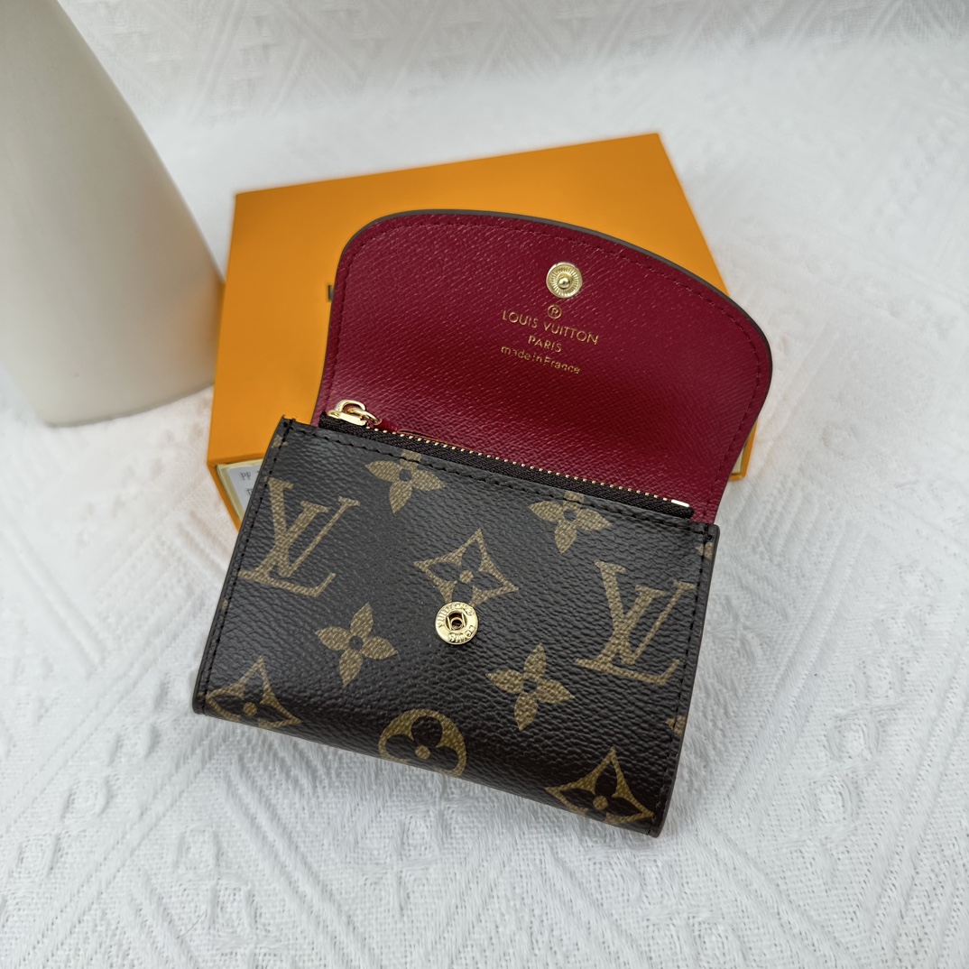 LV compact and practical coin purse