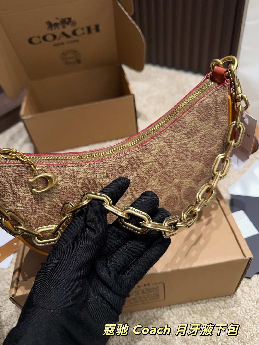 Coach Crescent Underarm Bag