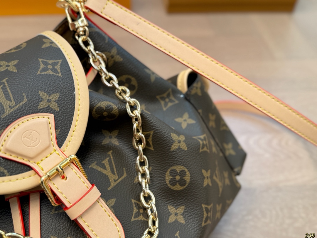 LV handbag messenger bag