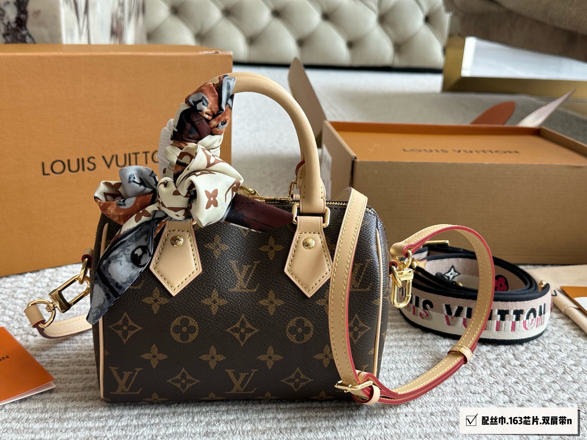 LV Speedy20 pillow bag high quality