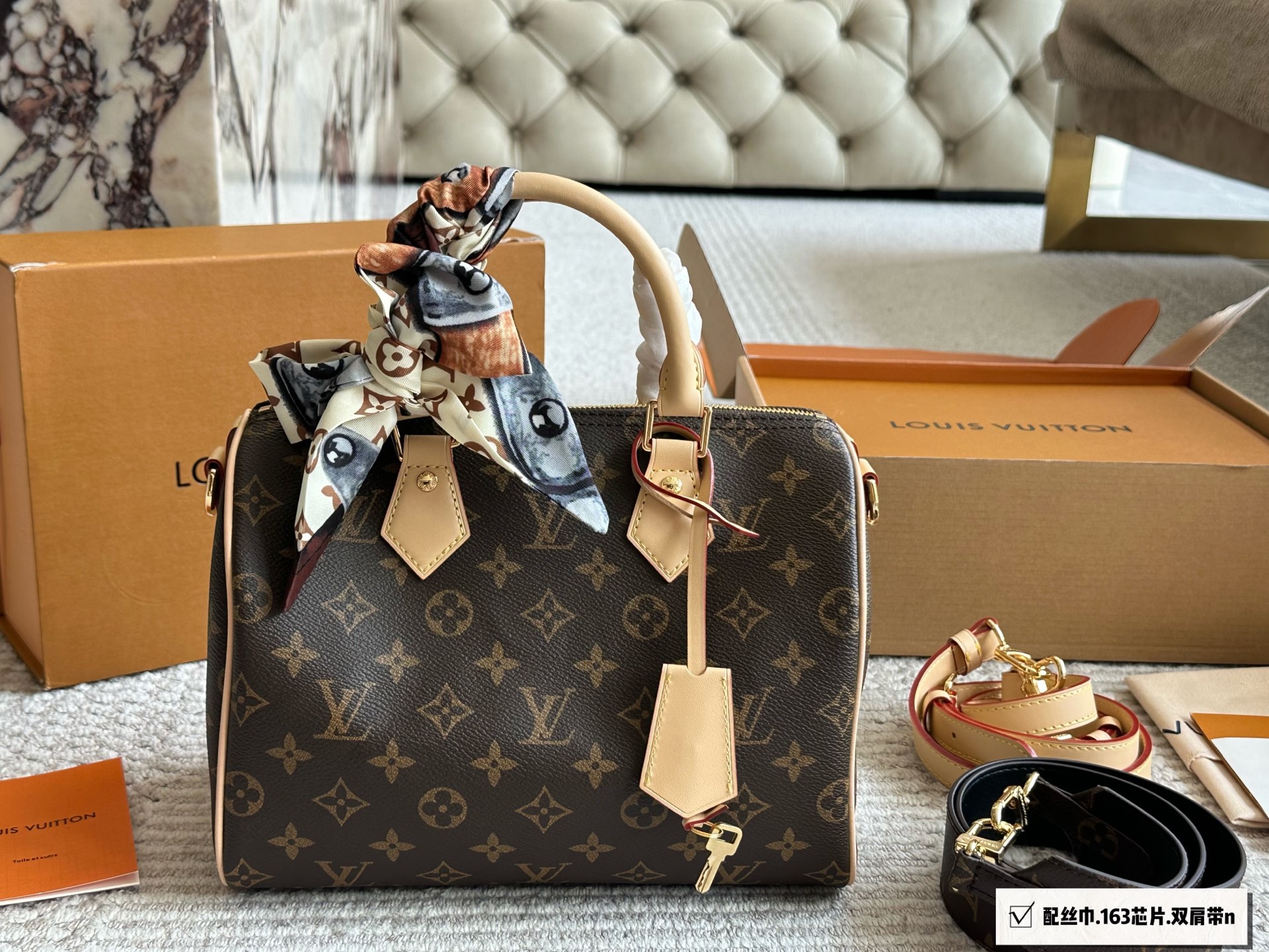 LV speedy25 pillow bag high quality