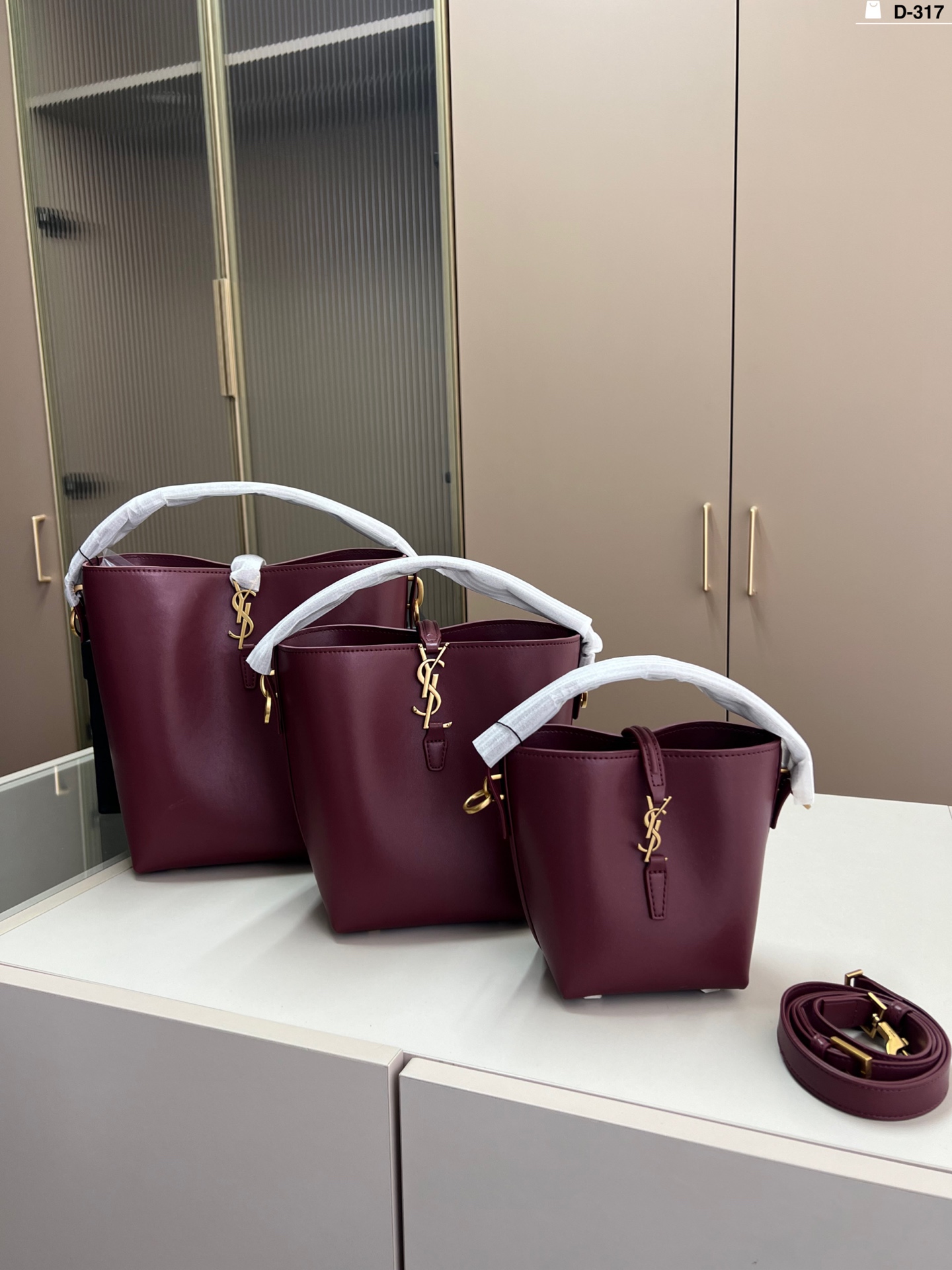 YSL bucket bag handbag