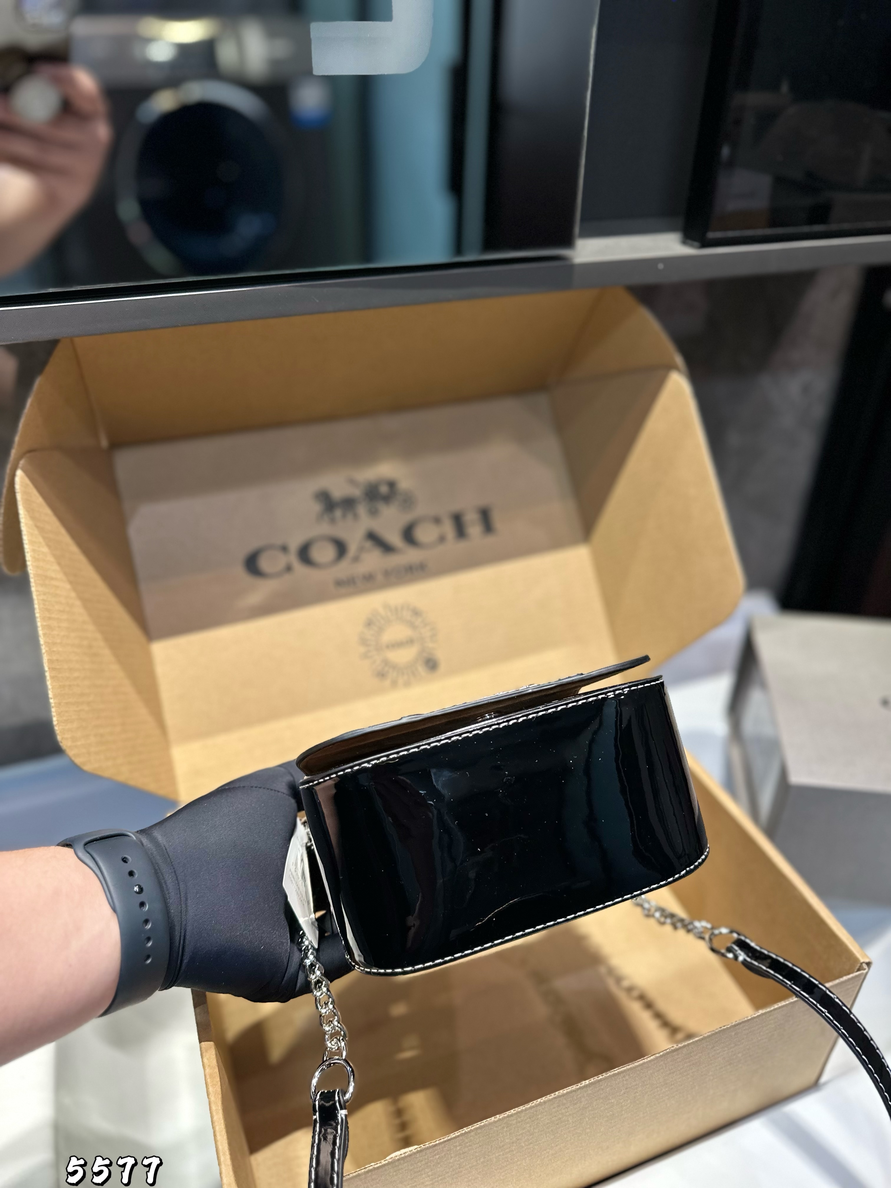 COACH Bryn series hand bill shoulder crossbody bag