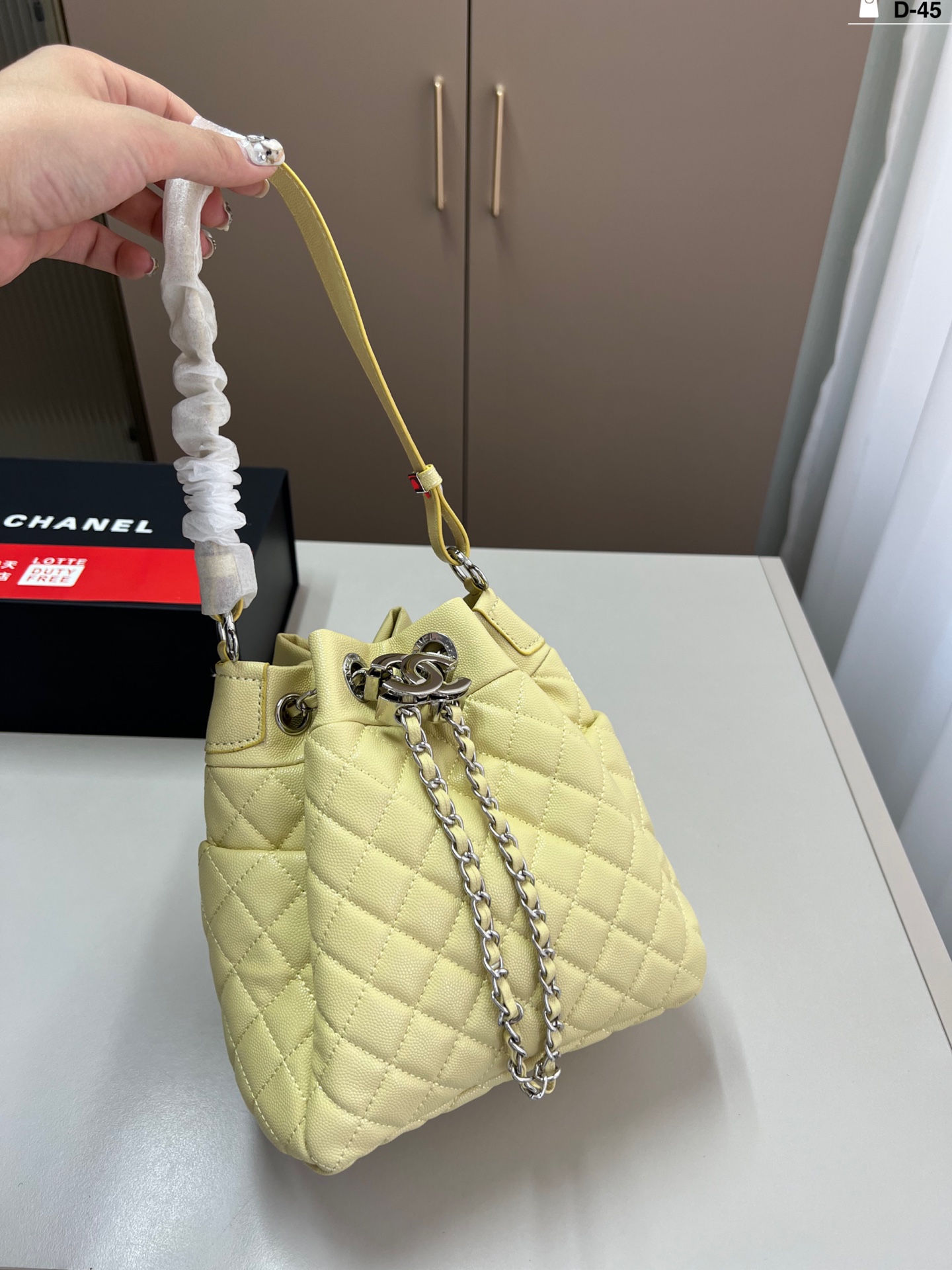 Chanel bucket bag