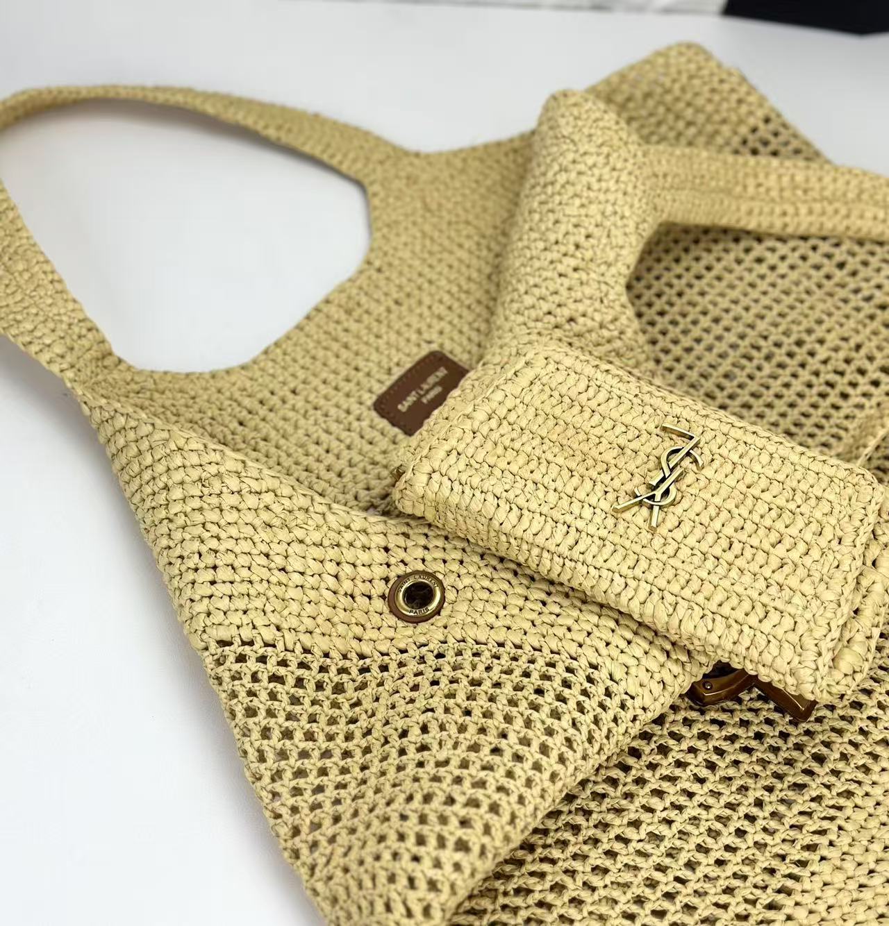 YSL straw bags are of high quality