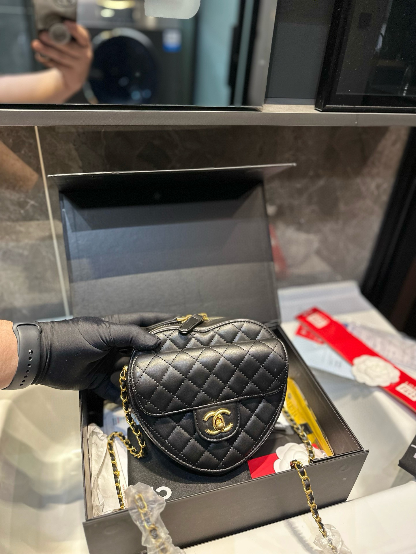 Chanel Heart Bag