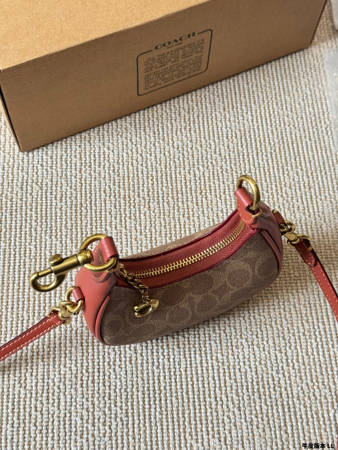 COACH mini crescent bag