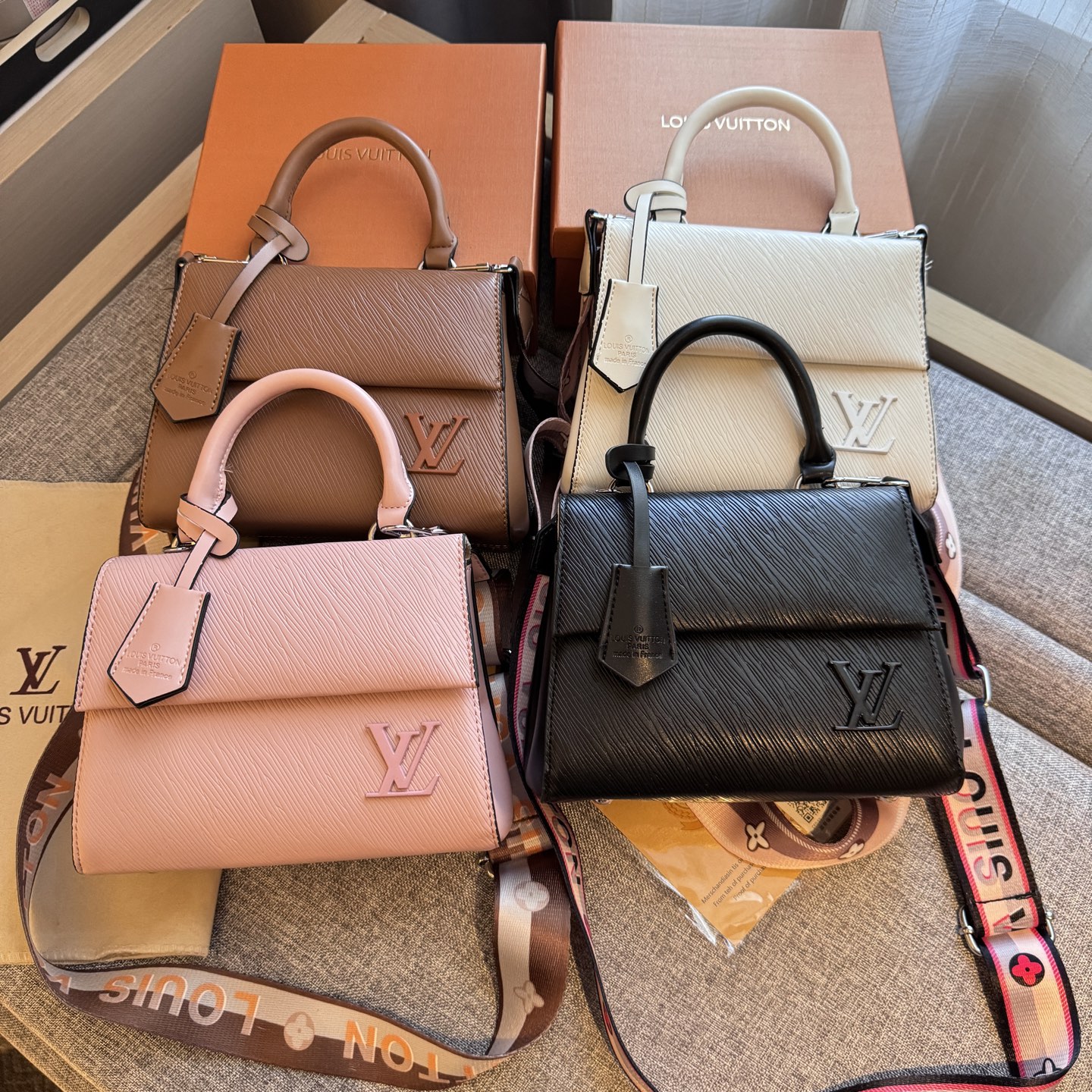 Louis Vuitton water ripple bag hand crossbody bag