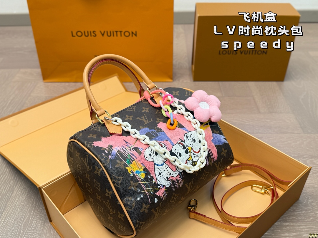 LV speedy fashionable pillow bag
