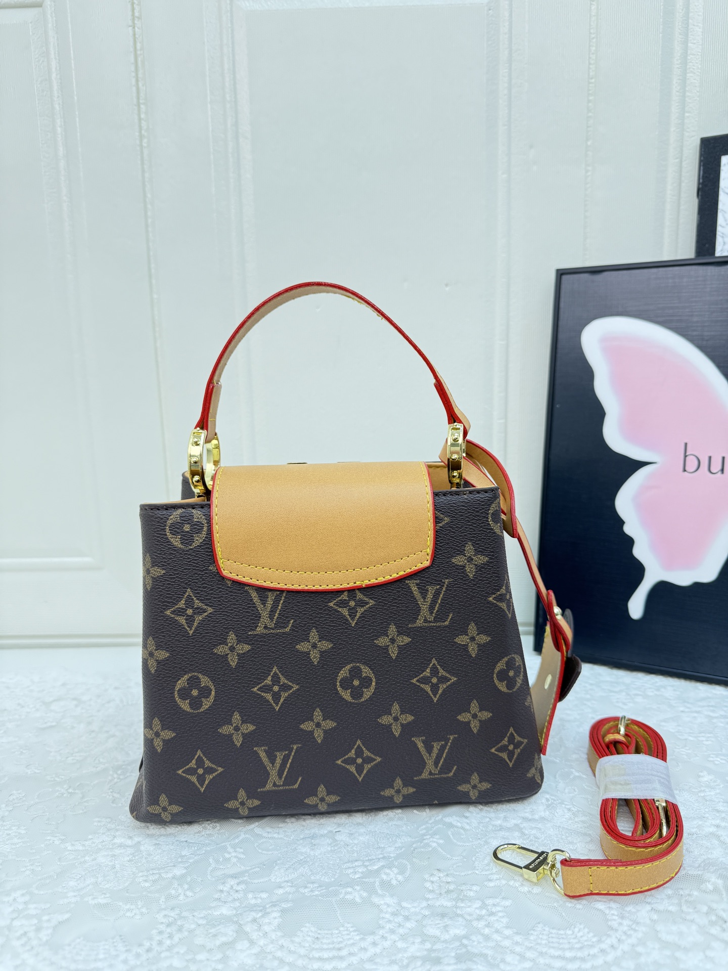 LV classic presbyopic shoulder crossbody bag