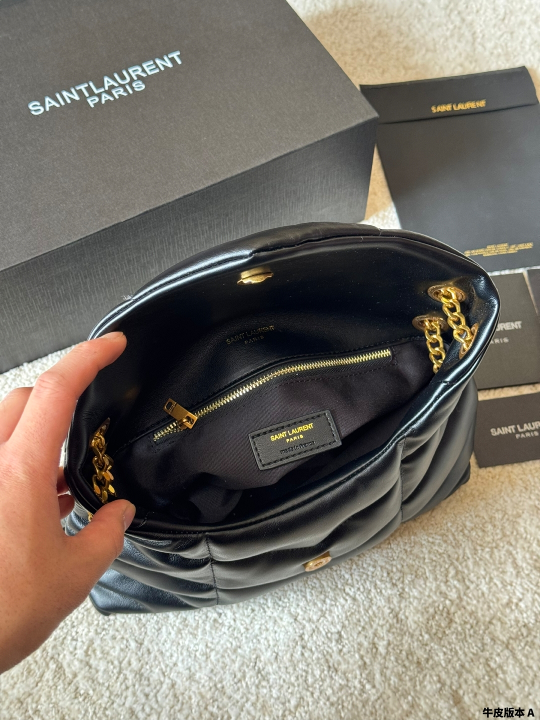 Yves Saint Laurent Women's PUFFER Quilted Lambskin