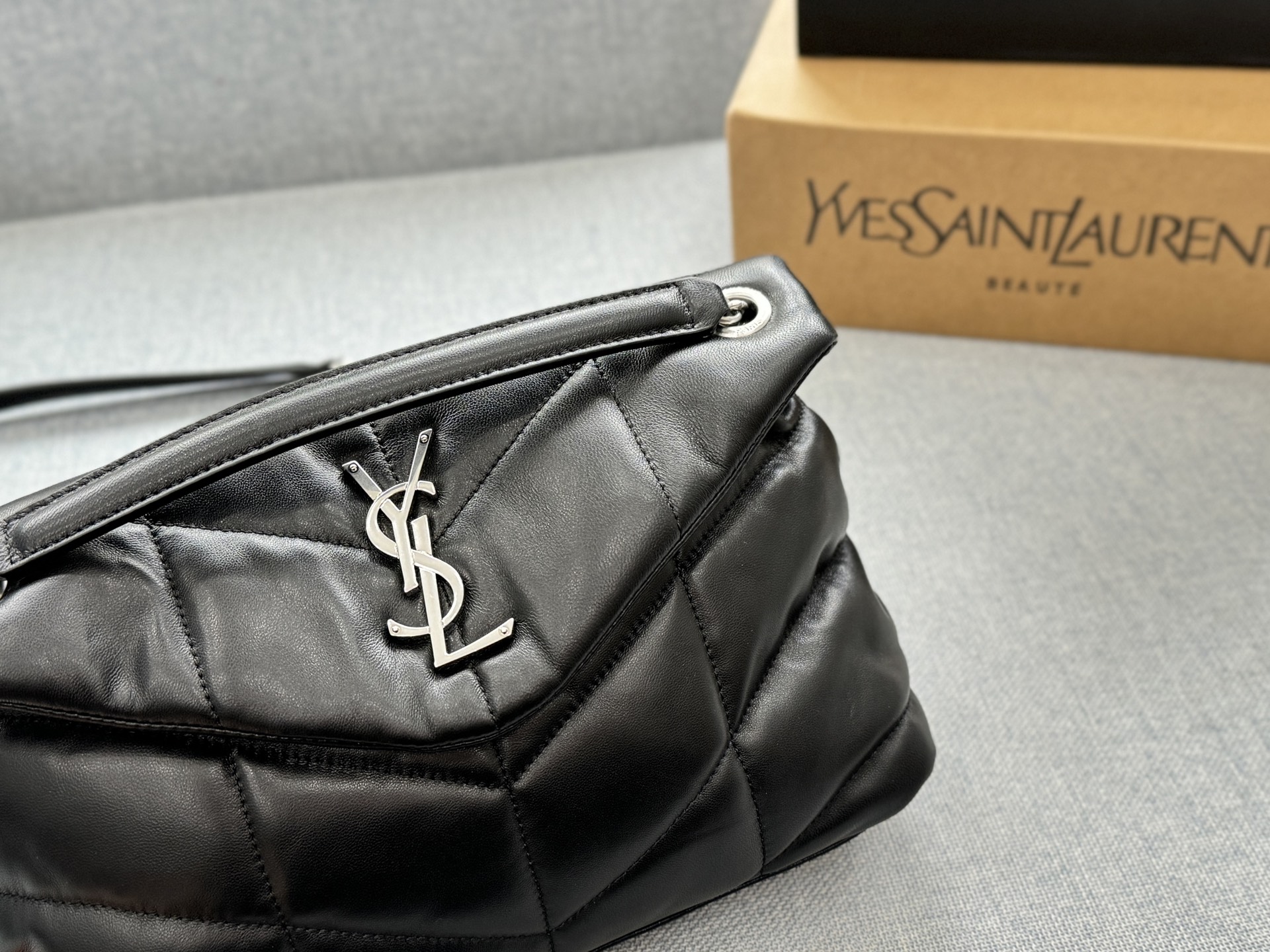 YSL LOULOU puffer shoulder crossbody bag