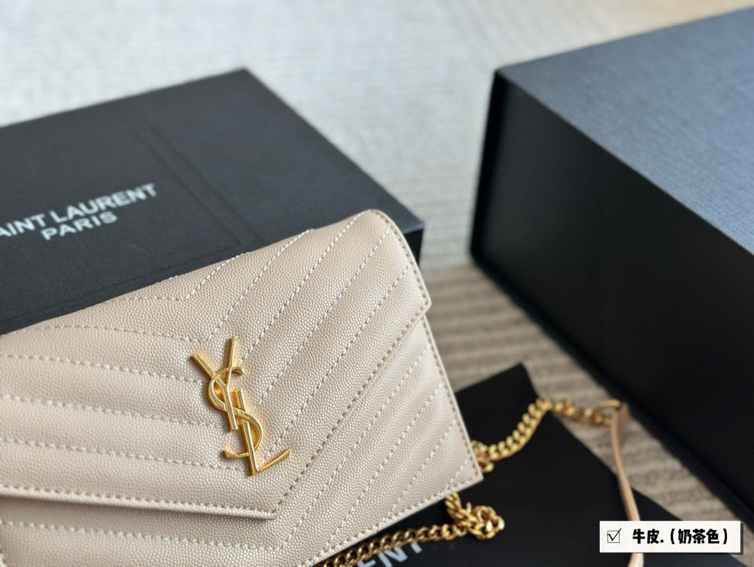 YSL Envelope Crossbody Underarm Bag