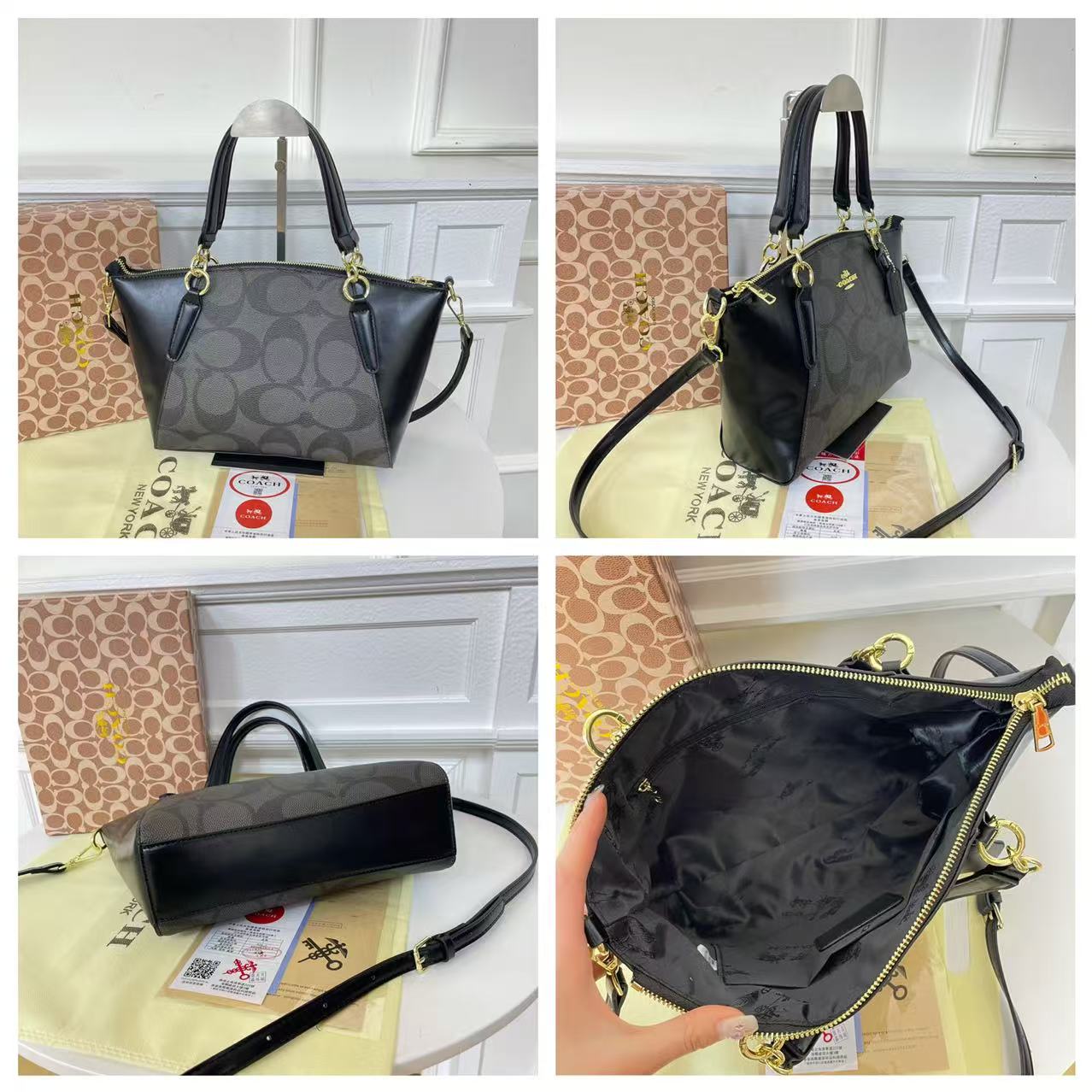 Coach Women's Crossbody Document Versatile Shoulder Handbag