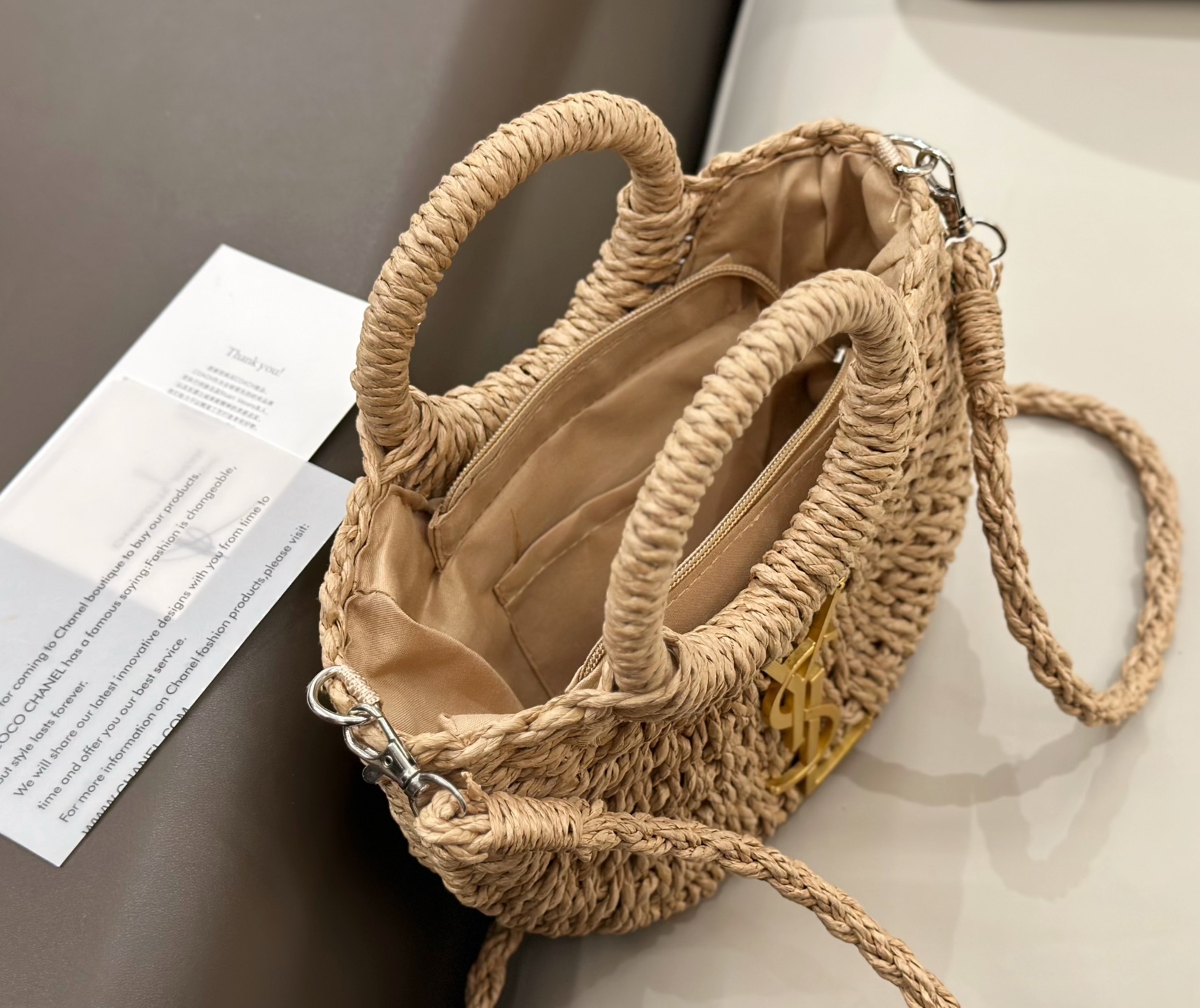 YSL woven three-piece set