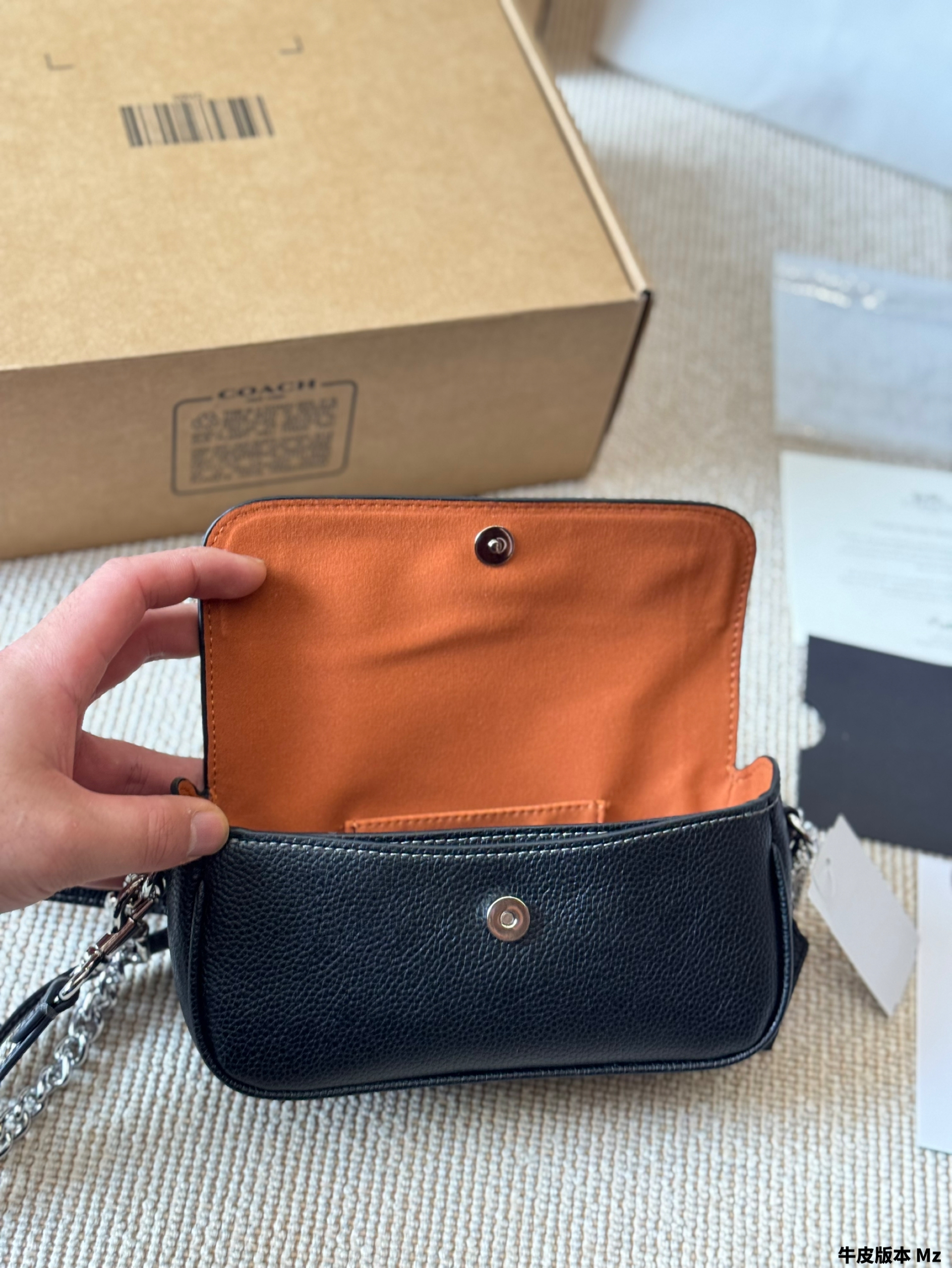 Coach's new Hailey baguette envelope bag