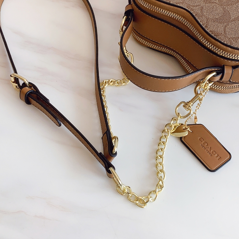 Coach Heart Mickey Mouse Shoulder Crossbody Bag