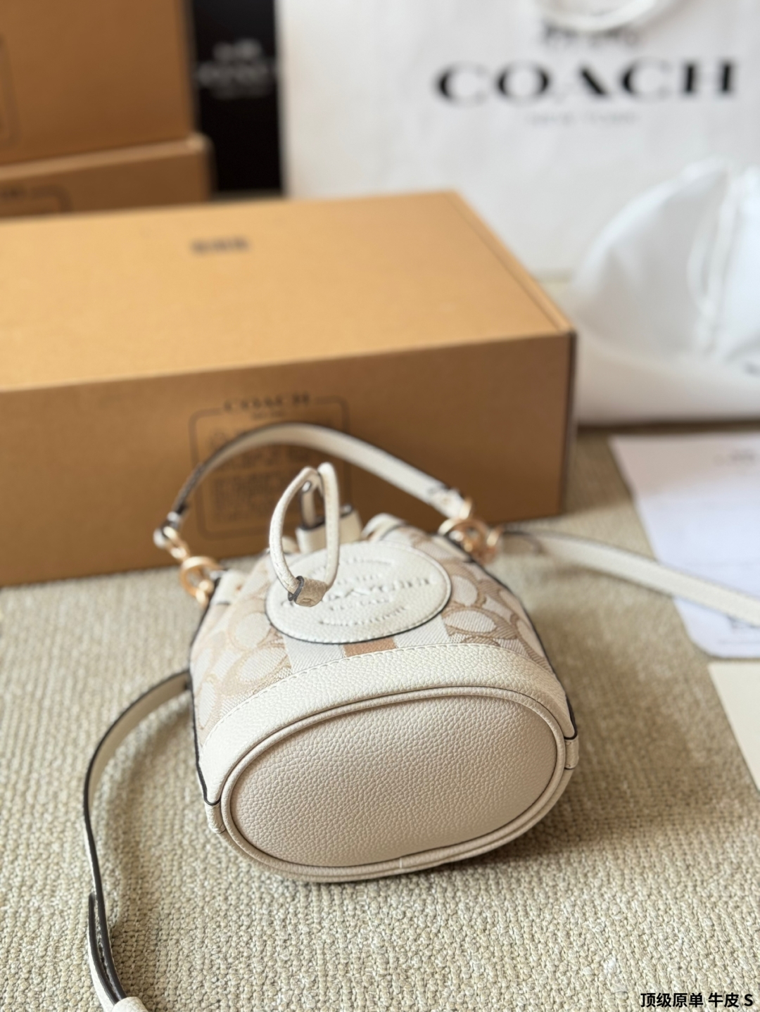 Coach Spring/Summer Mini Bucket Bag Hand Crossbody Bag